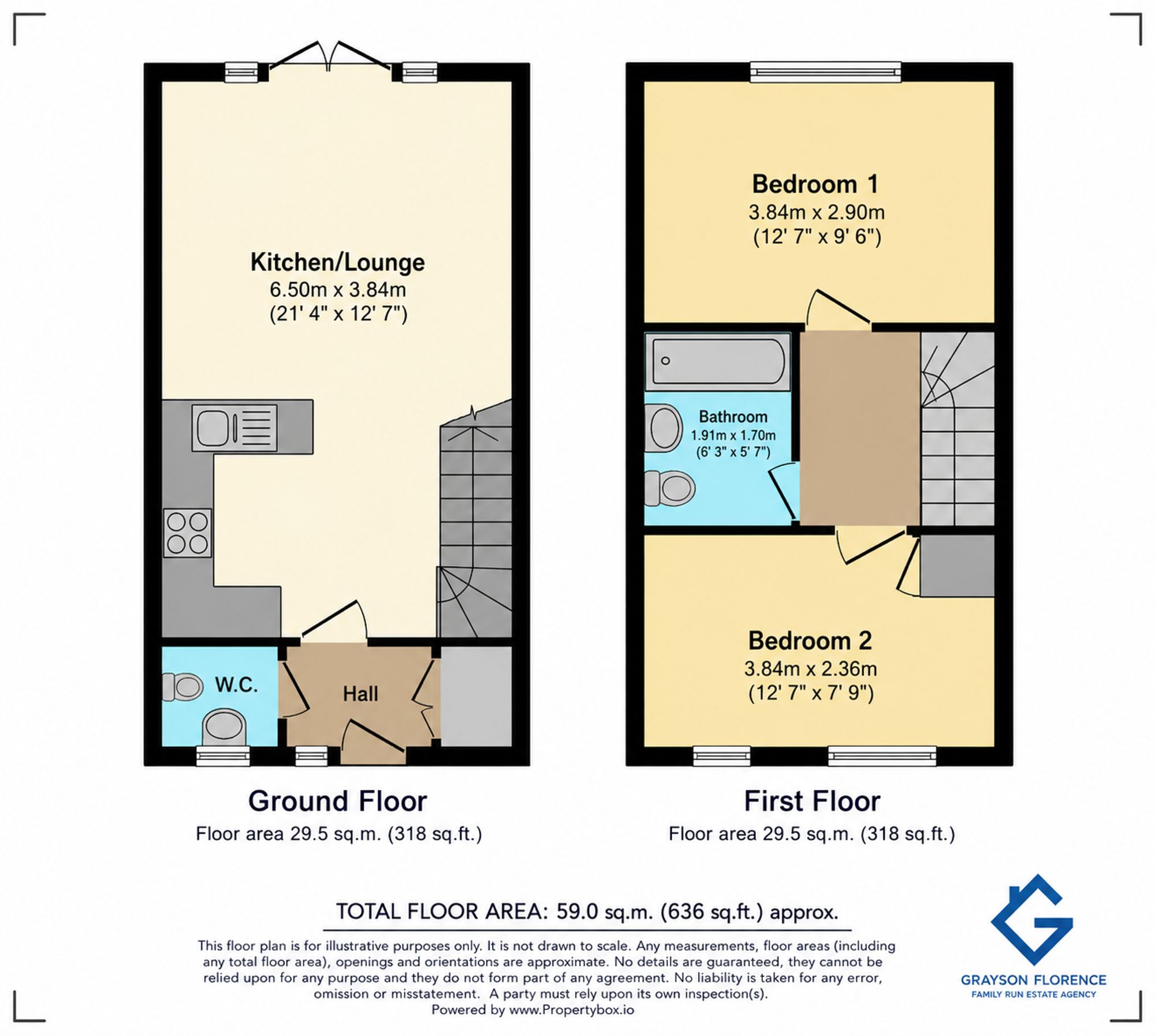 82 Tedder Gardens, Melksham floorplan