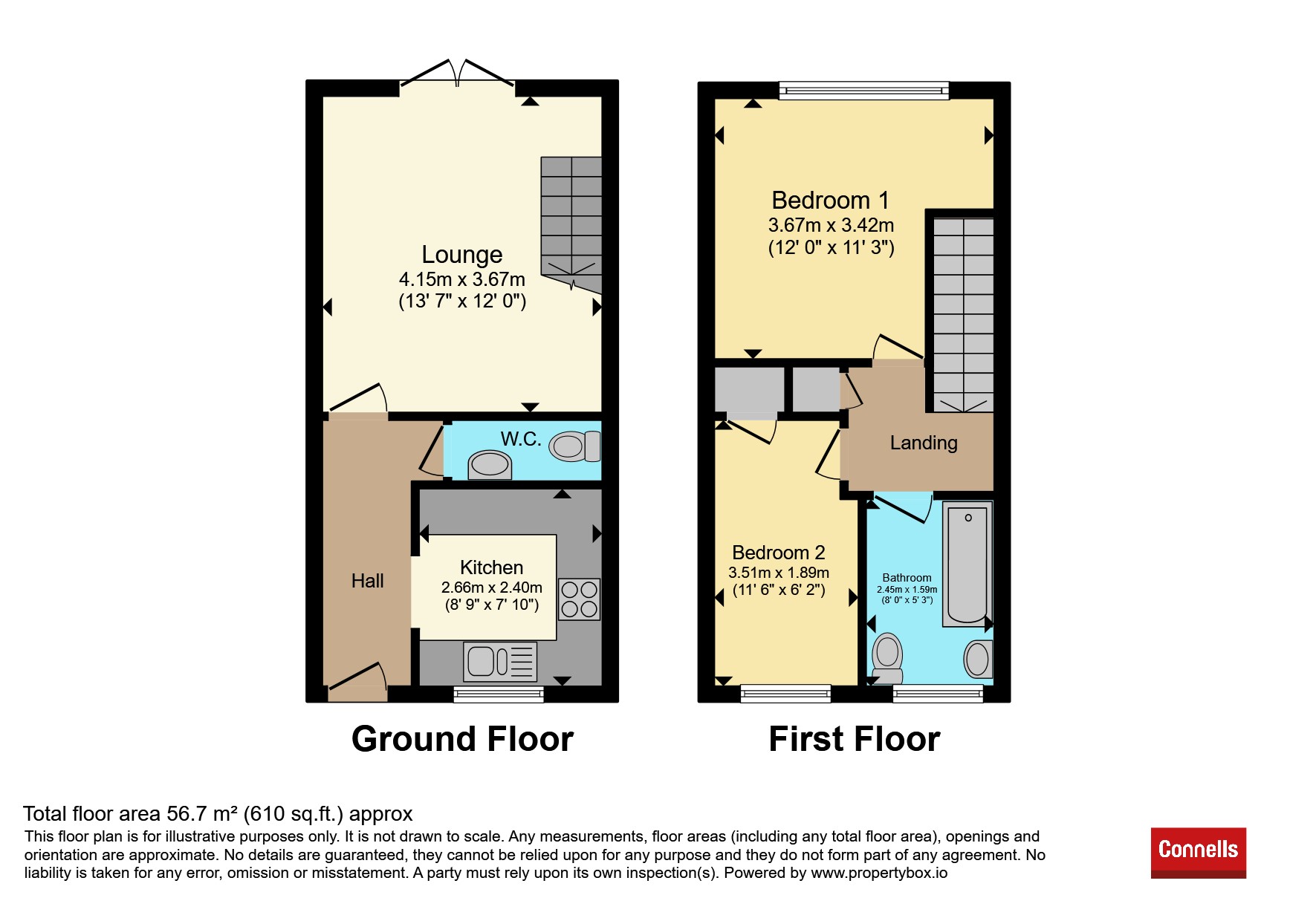 15, Pendine Close, KIDDERMINSTER floorplan