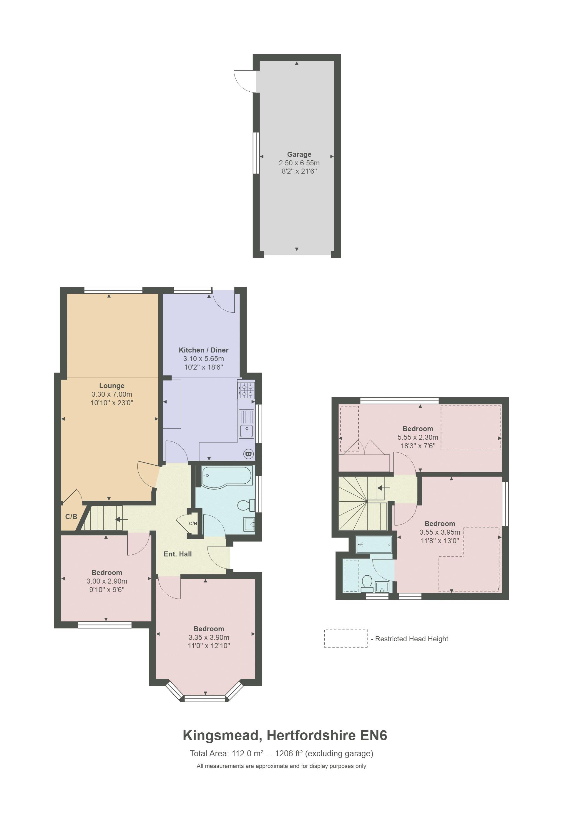 4 Bedrooms Semi-detached house for sale in Kingsmead, Cuffley, Potters Bar EN6