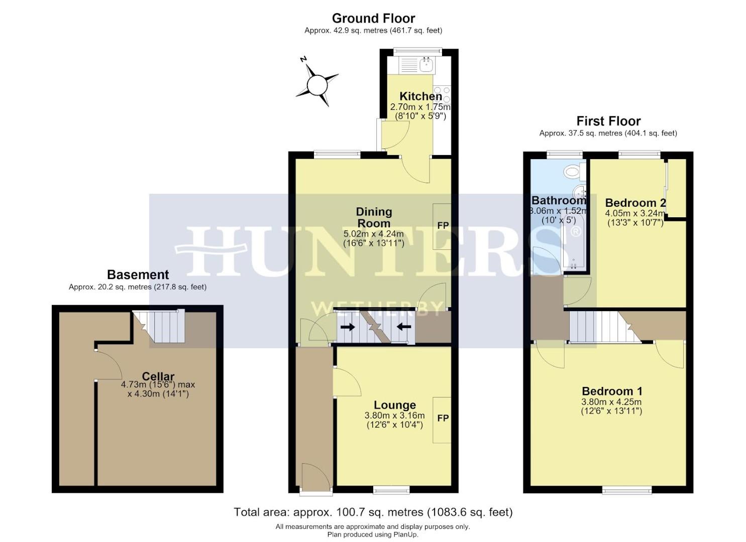 38, St James Street, Wetherby floorplan