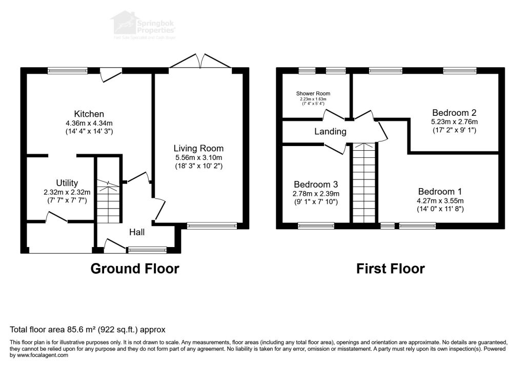 5, Samsons Avenue, Blackpool floorplan