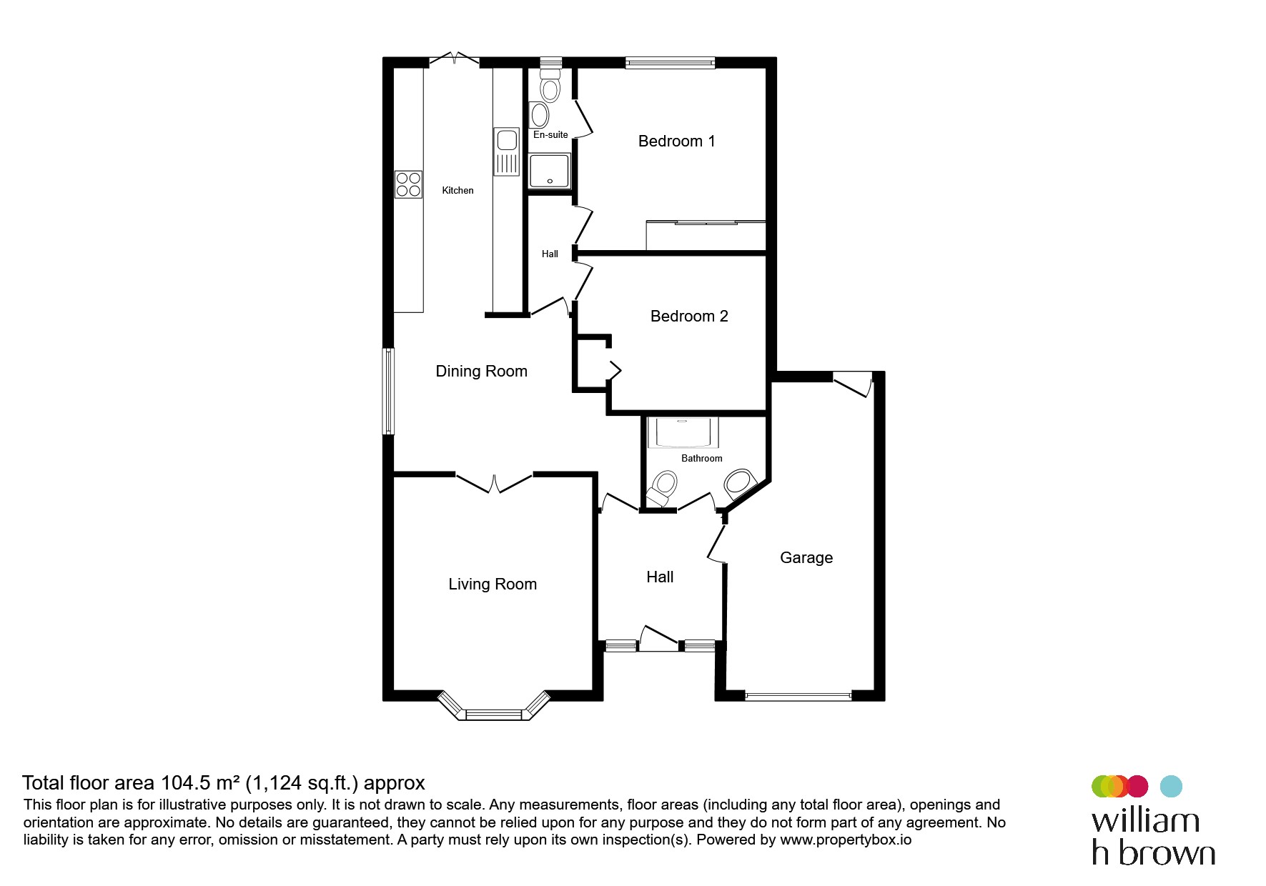 Gelene, New Road, Pontefract floorplan