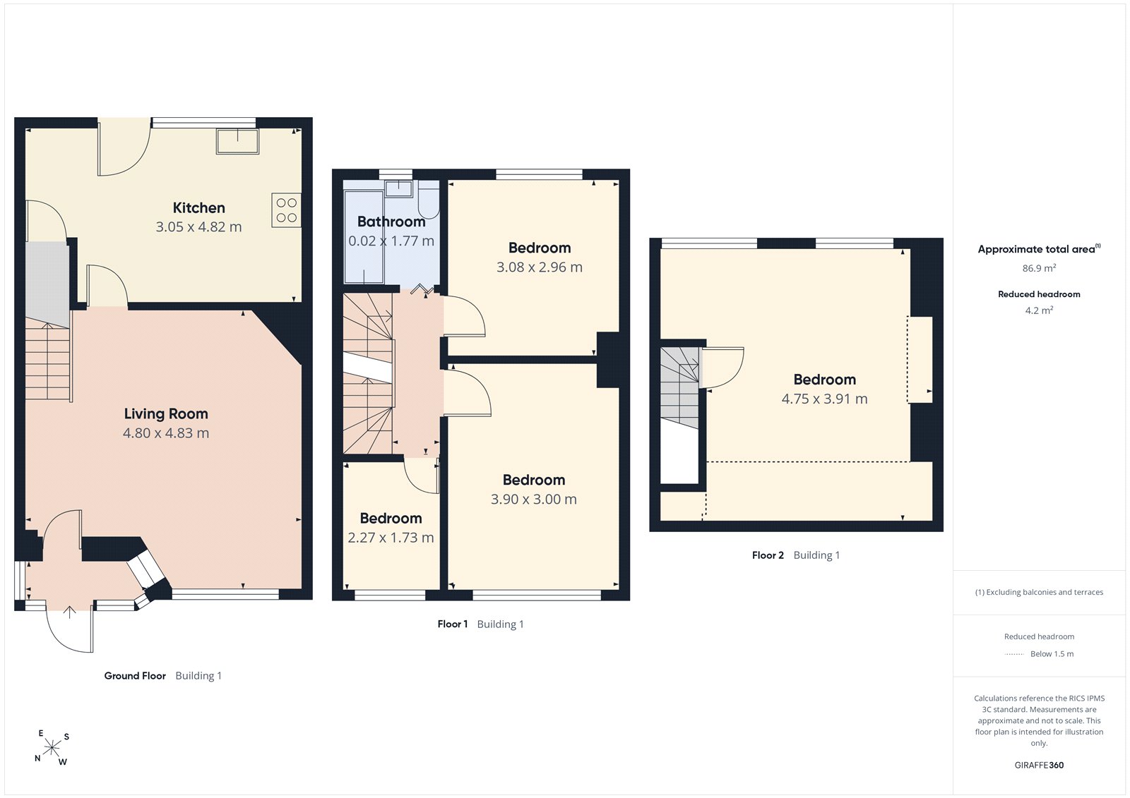 117, Leinster Avenue, Bristol floorplan