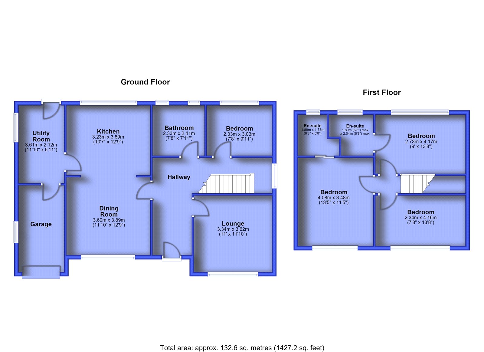 1, Manor Drive, Oldham floorplan