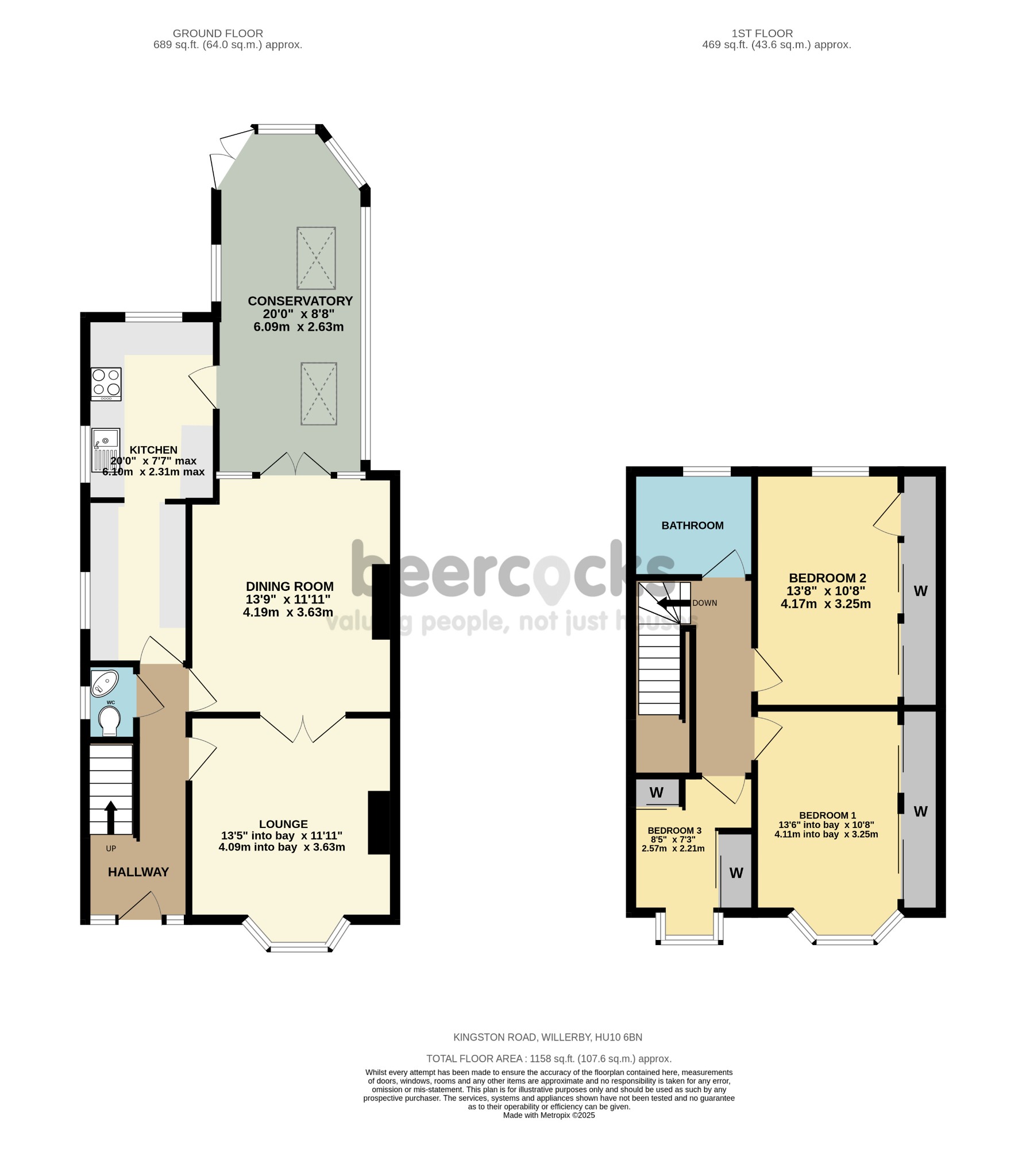 30, Kingston Road, Hull floorplan