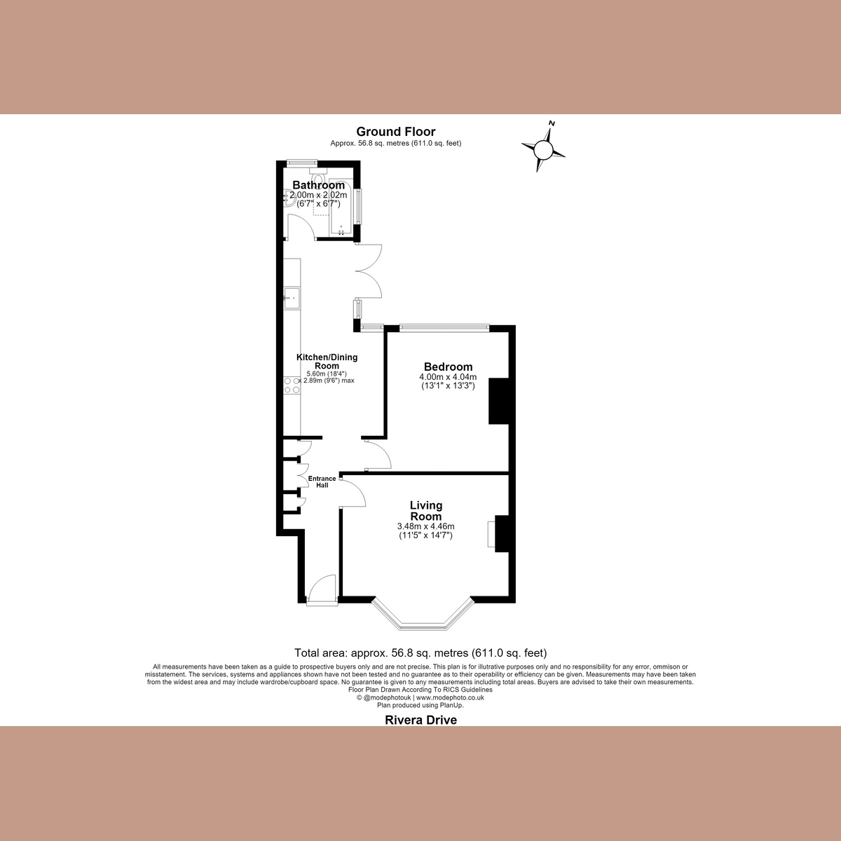 43, Riviera Drive, Southend-on-sea floorplan