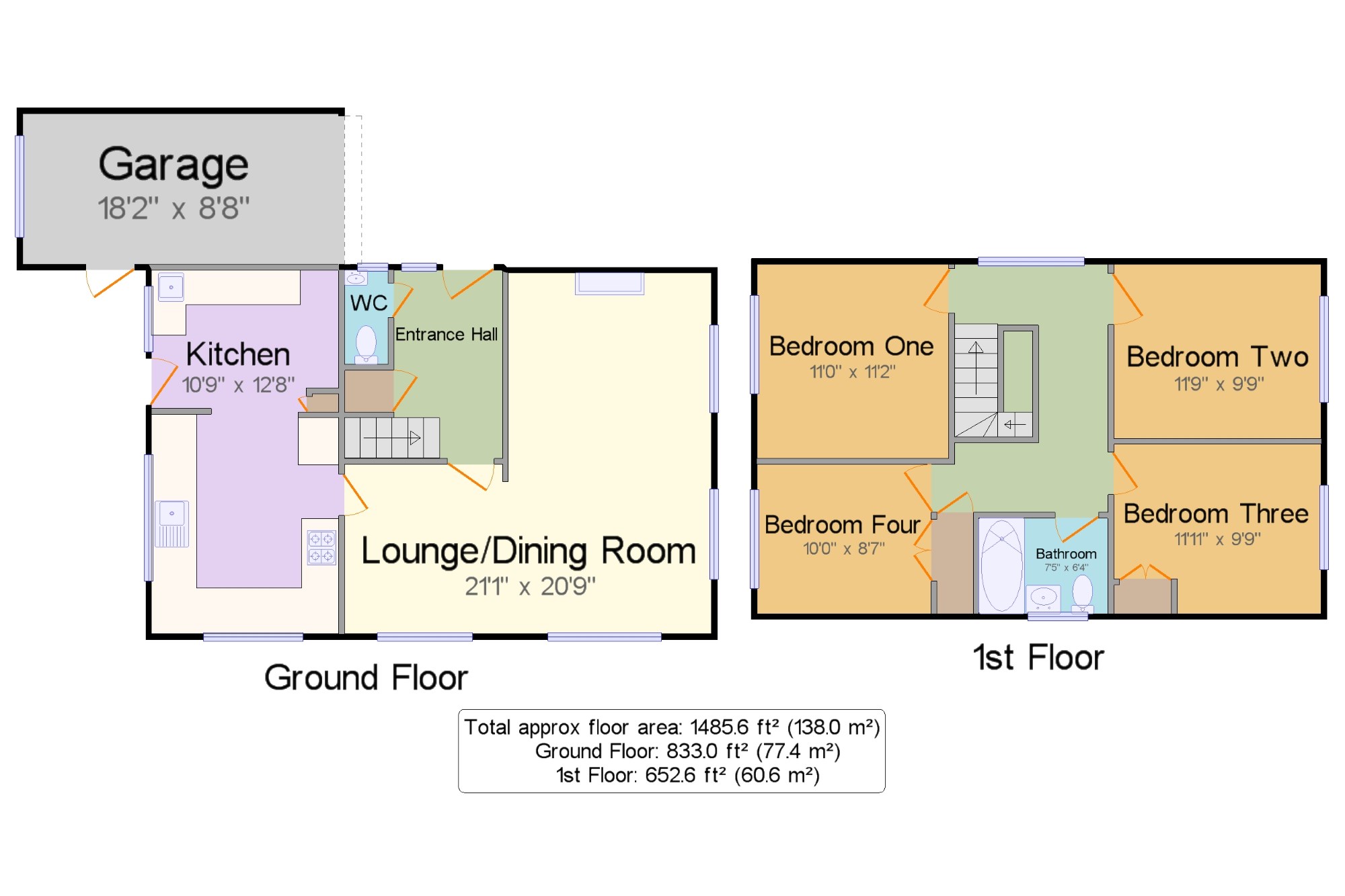 4 Bedrooms Detached house for sale in School Path, Barcombe, Lewes, East Sussex BN8