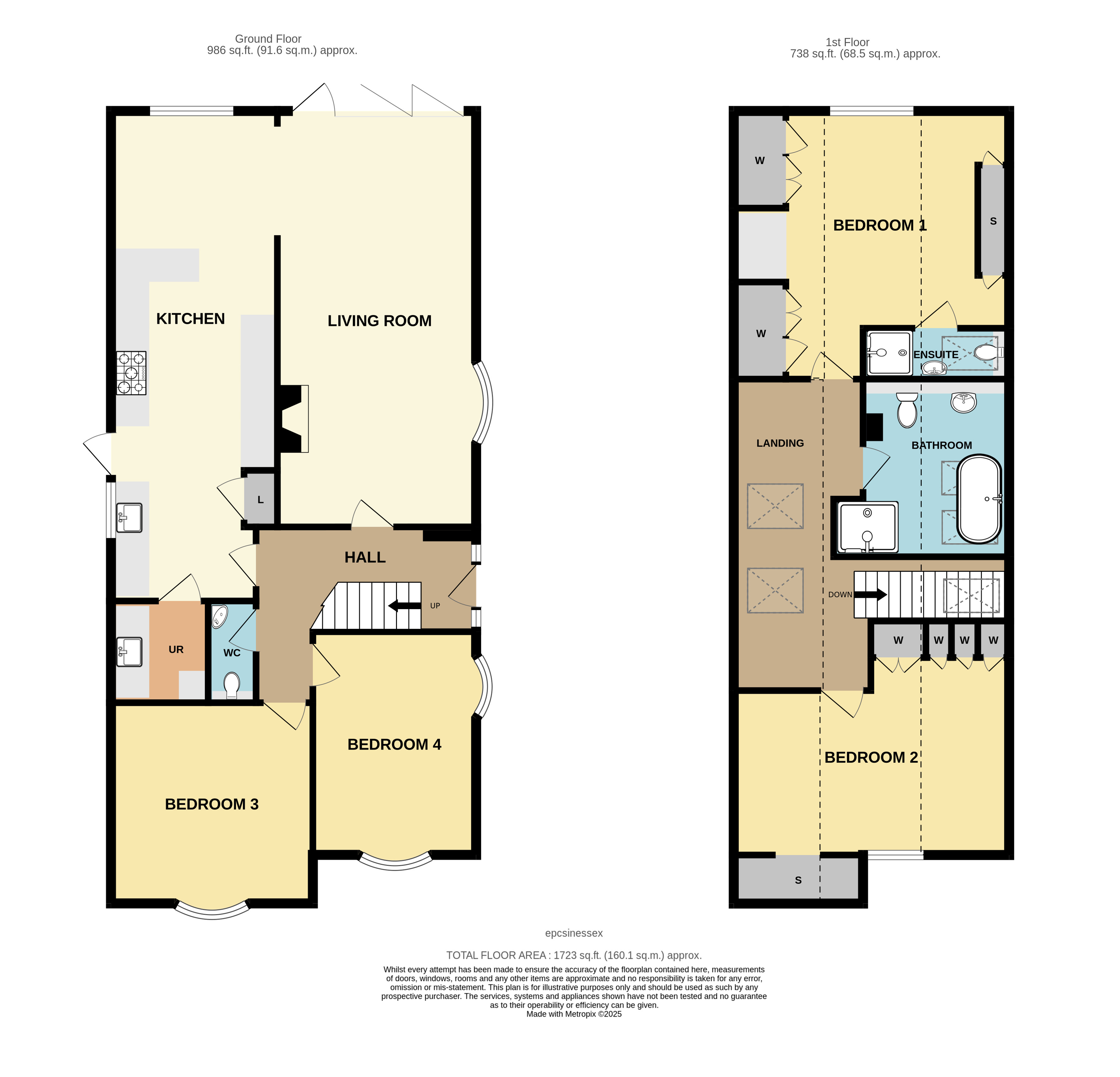 11, Onslow Gardens, Essex floorplan