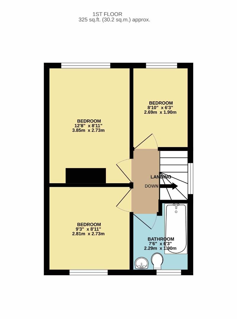 22, Coniston Drive, Bury floorplan