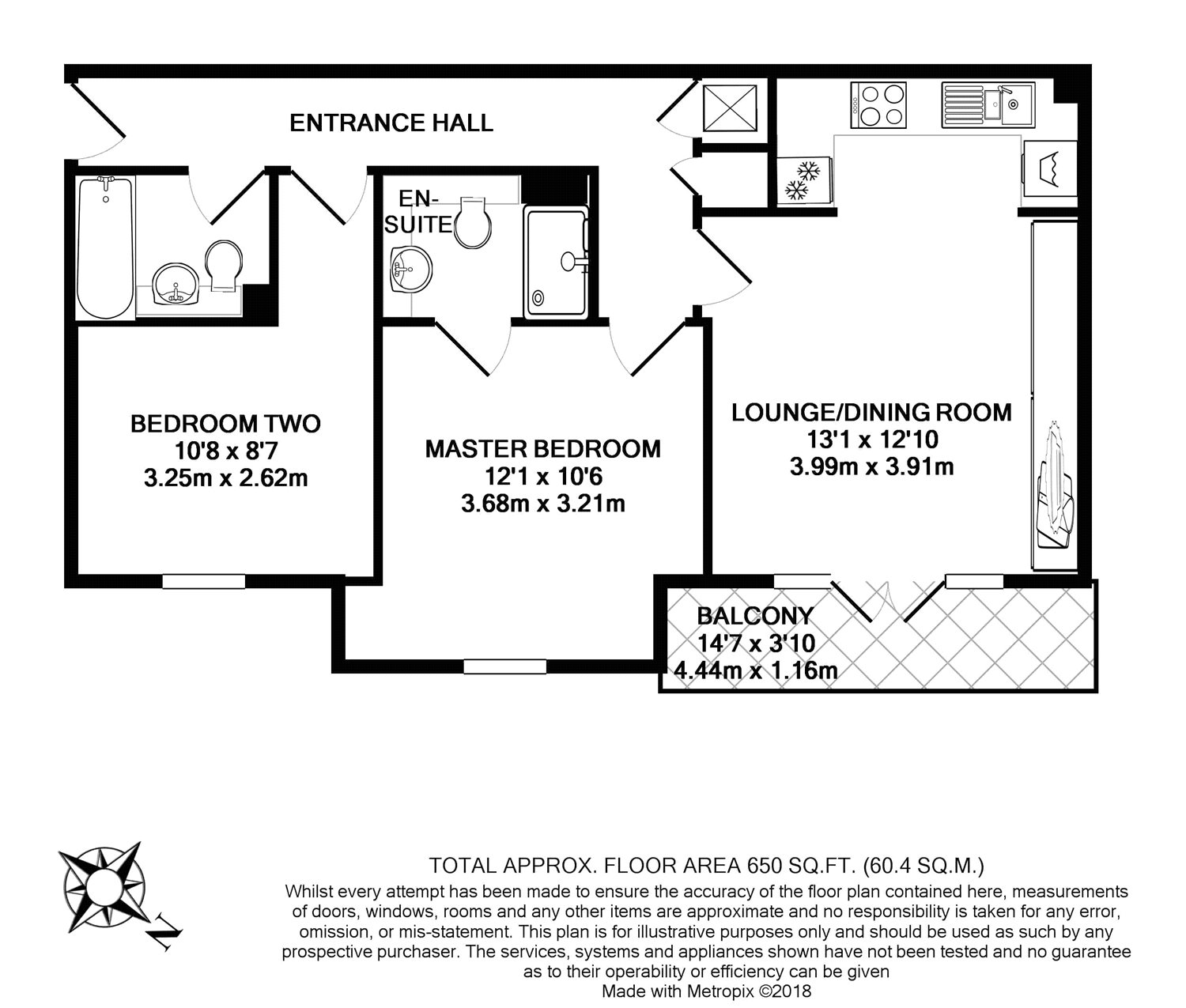 2 Bedrooms Flat to rent in Willow Court, Ebberns Road, Hemel Hempstead, Hertfordshire HP3