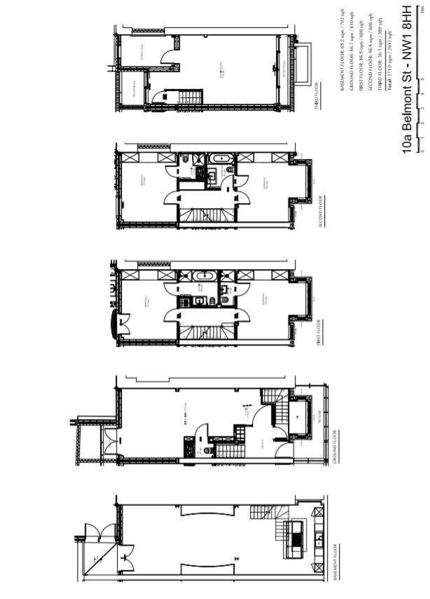 12, Belmont Street, London floorplan