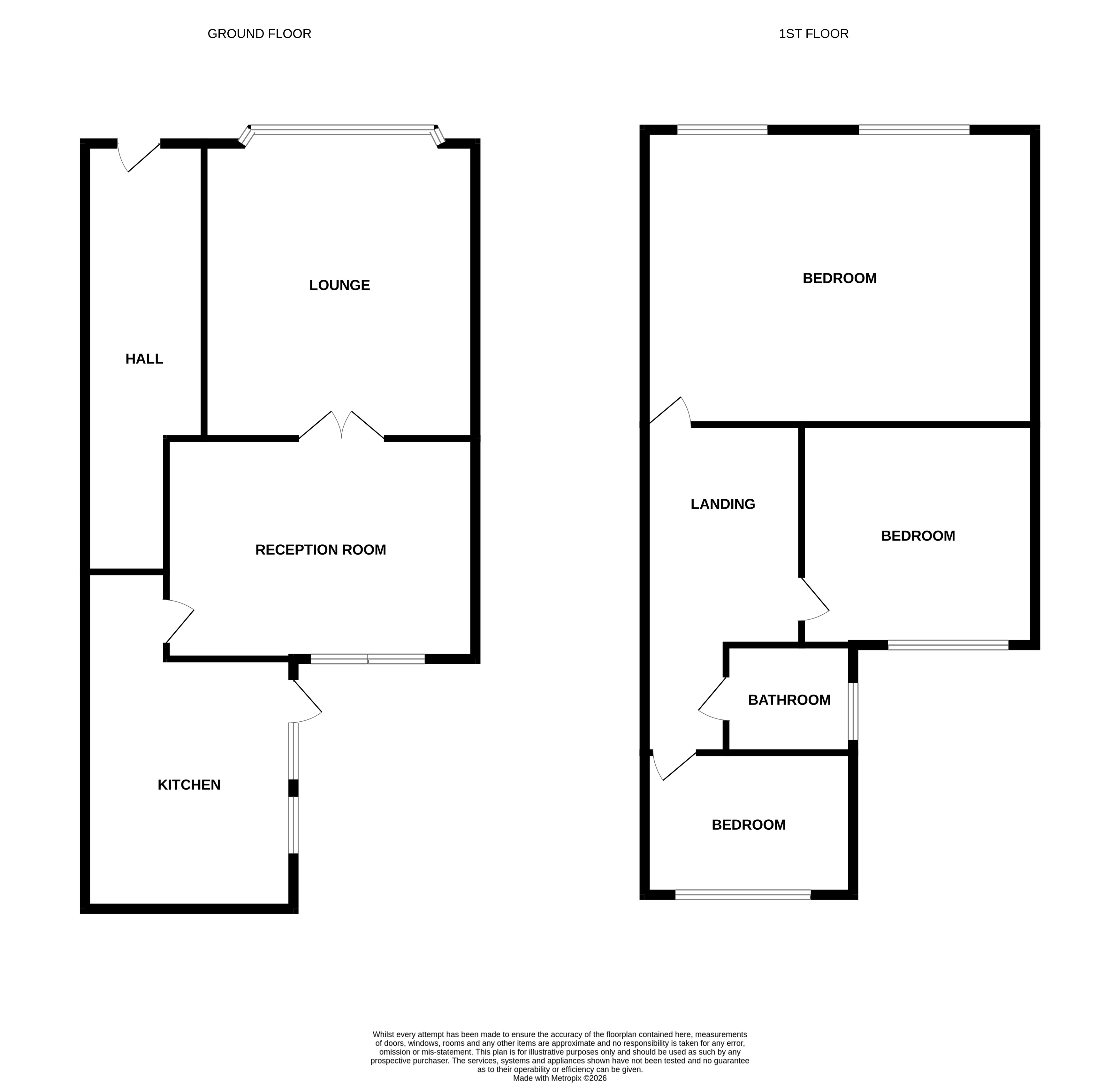 50, Gillibrand Street, Chorley floorplan