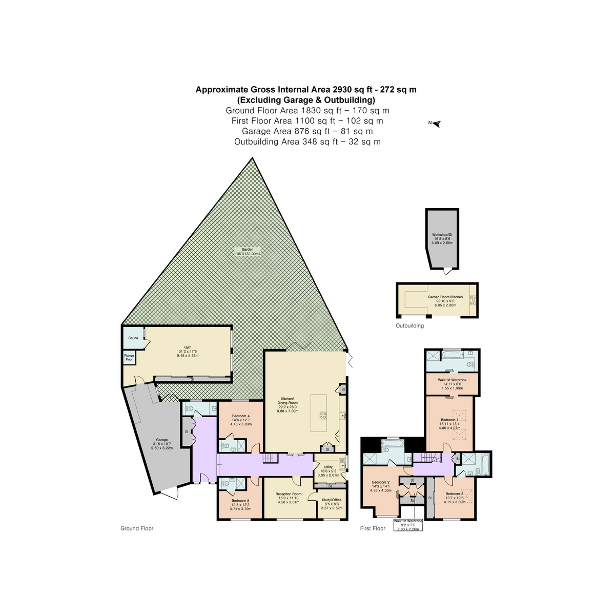 5, Ashwood, Warlingham floorplan