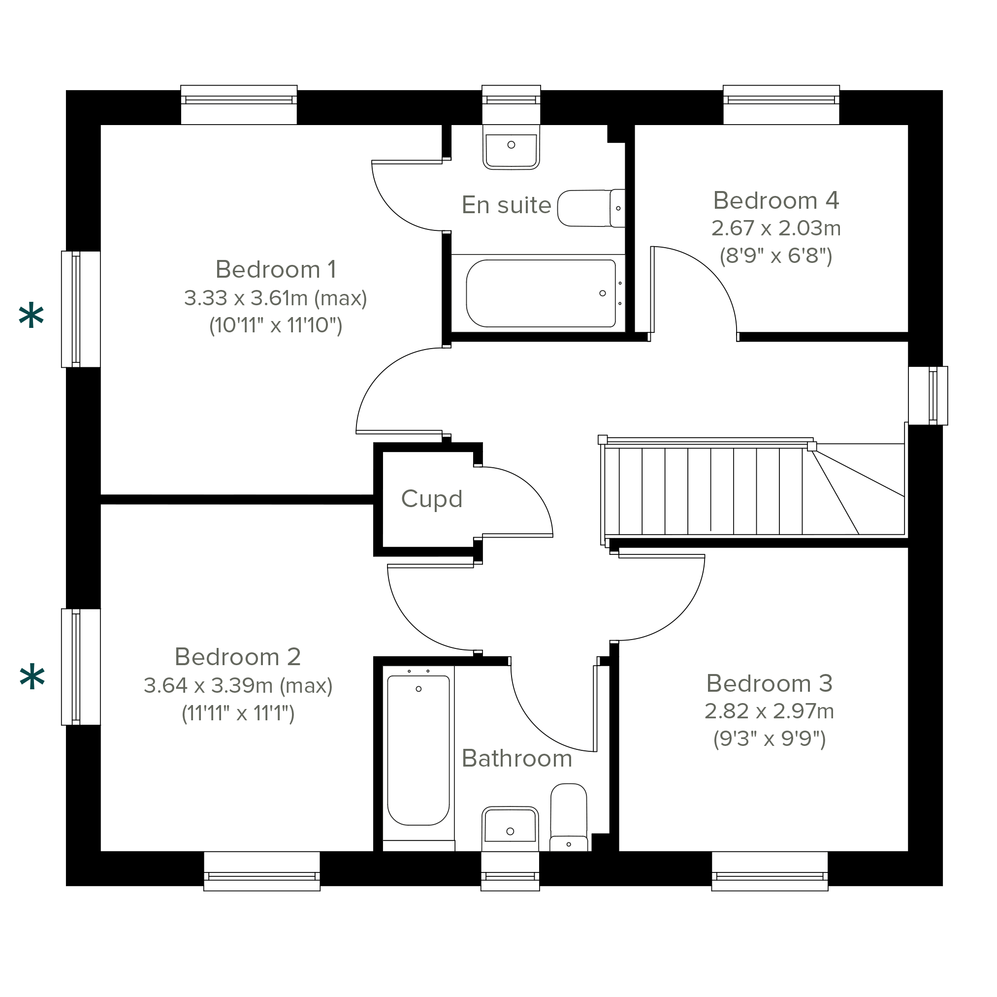 134, Compass Point, Northampton Road, Market Harborough floorplan