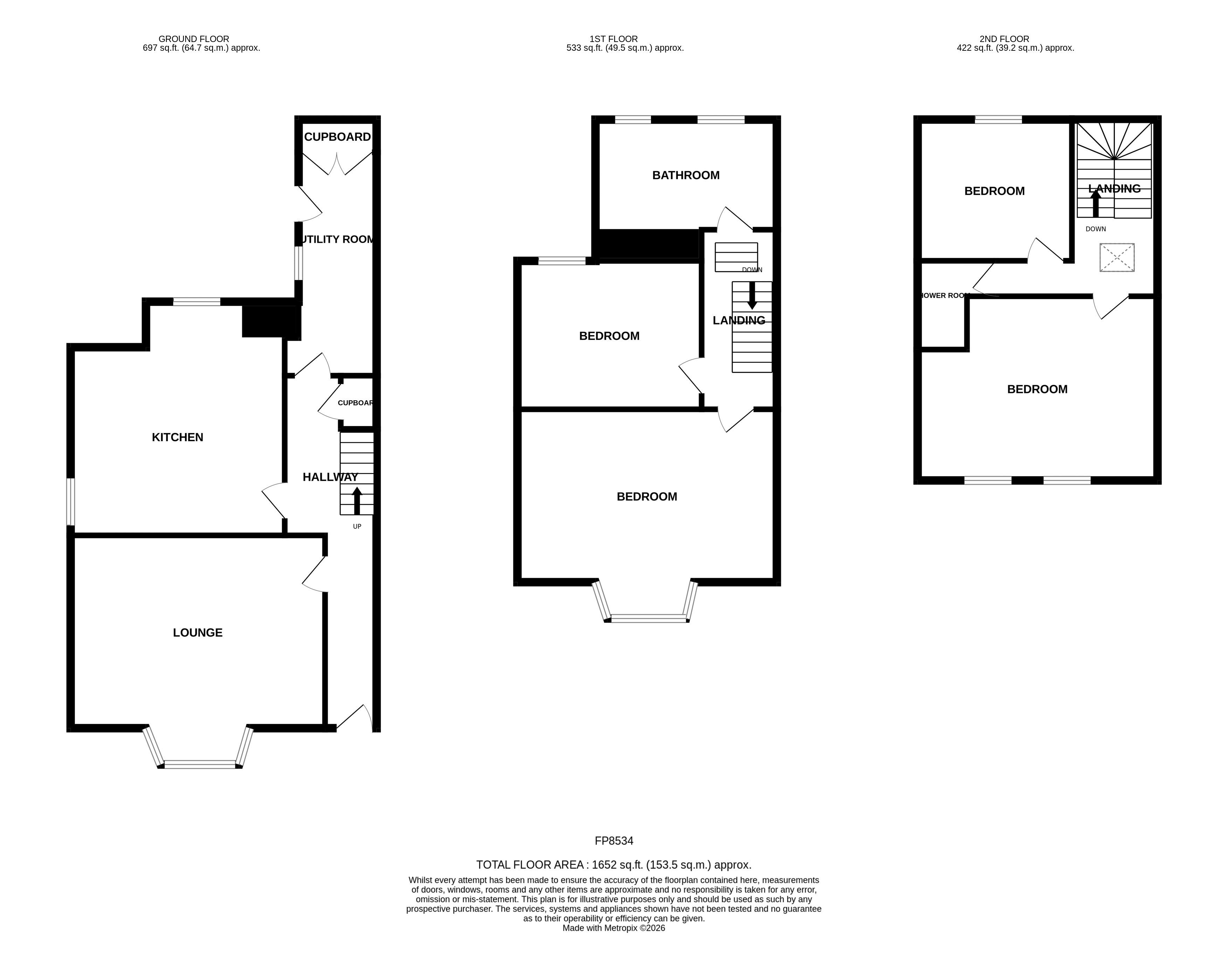 12, Tudno Street, Llandudno floorplan