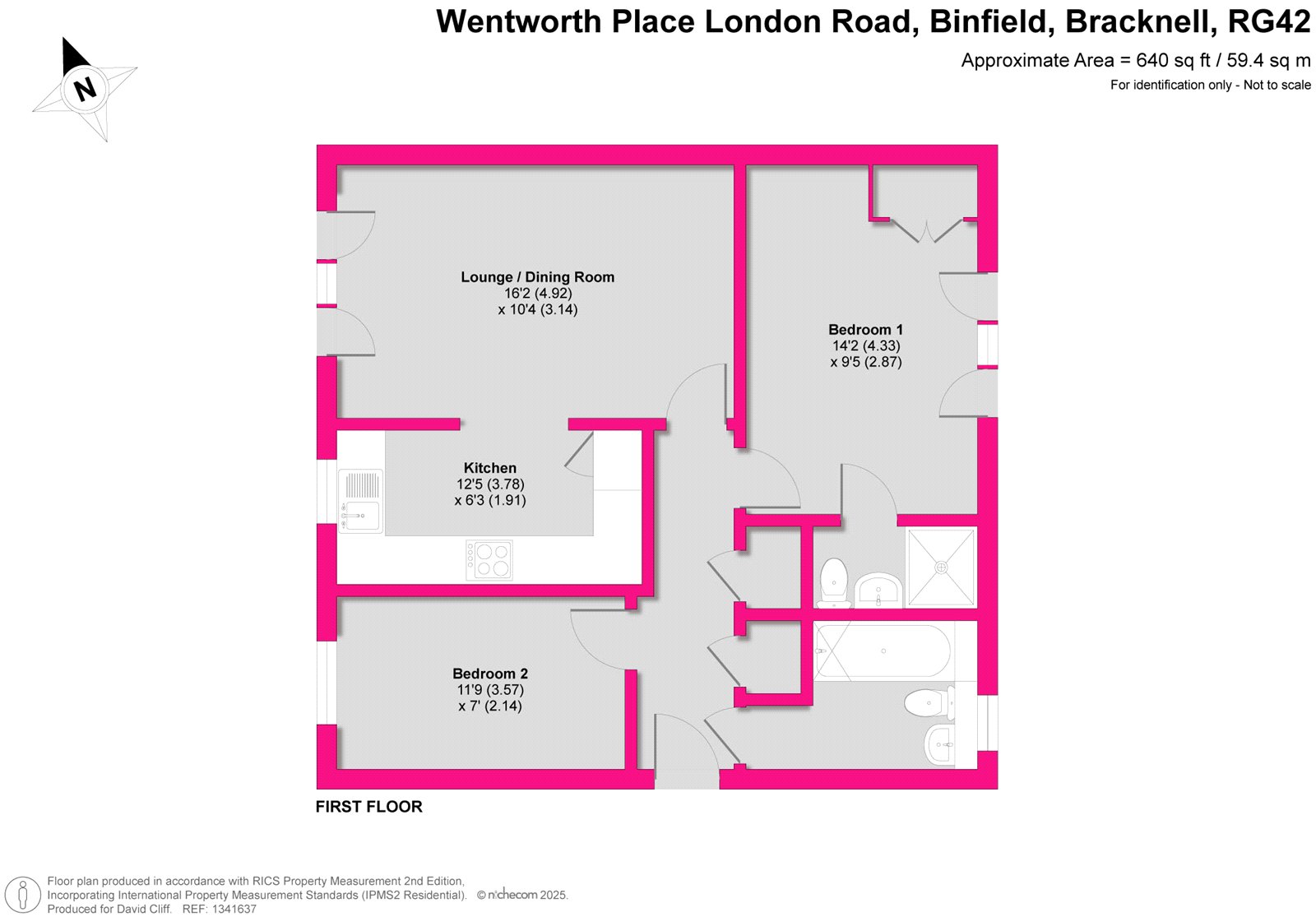 20 Wentworth Place,, London Road, Bracknell floorplan