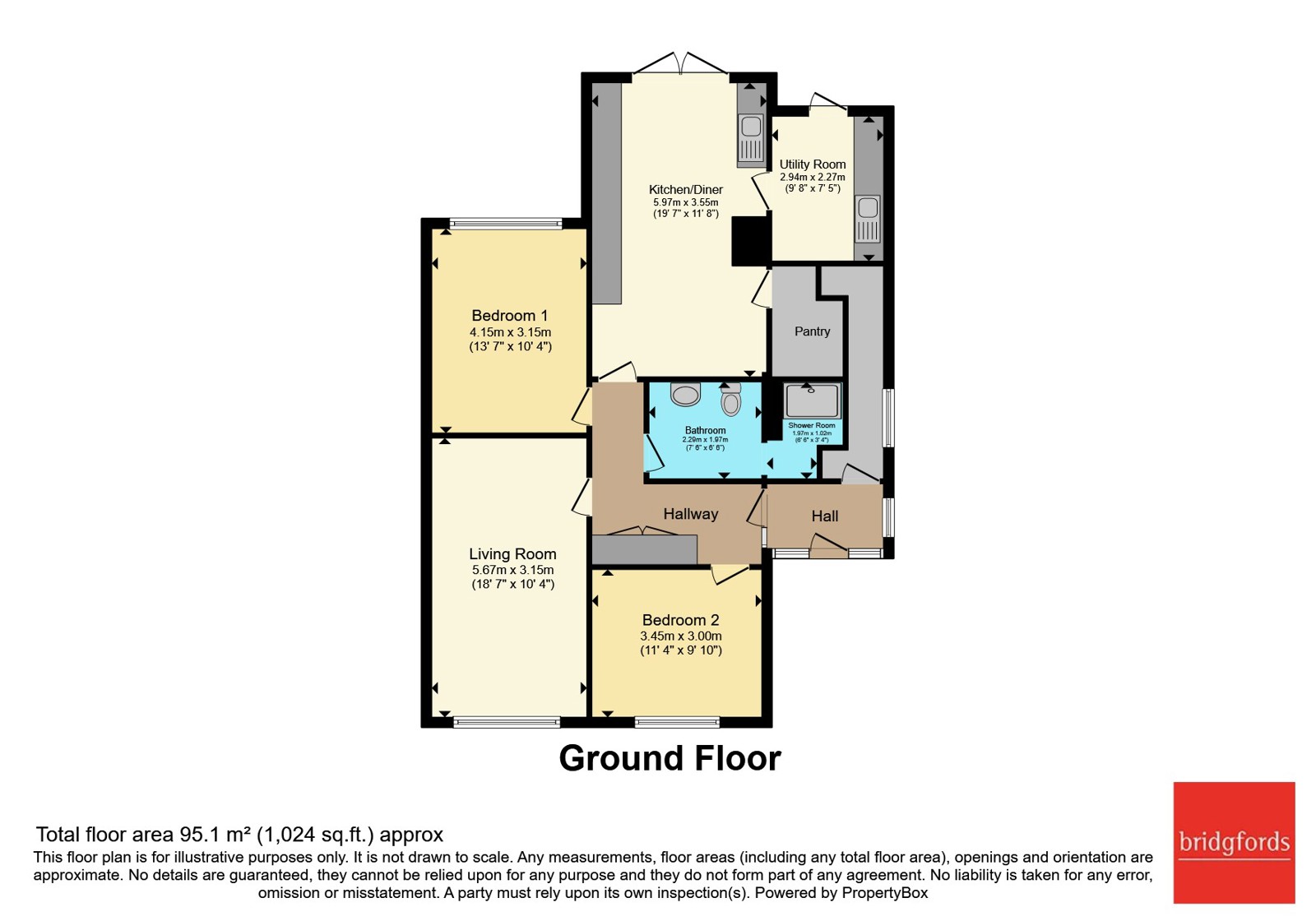 Magnolia Close, Staffordshire floorplan