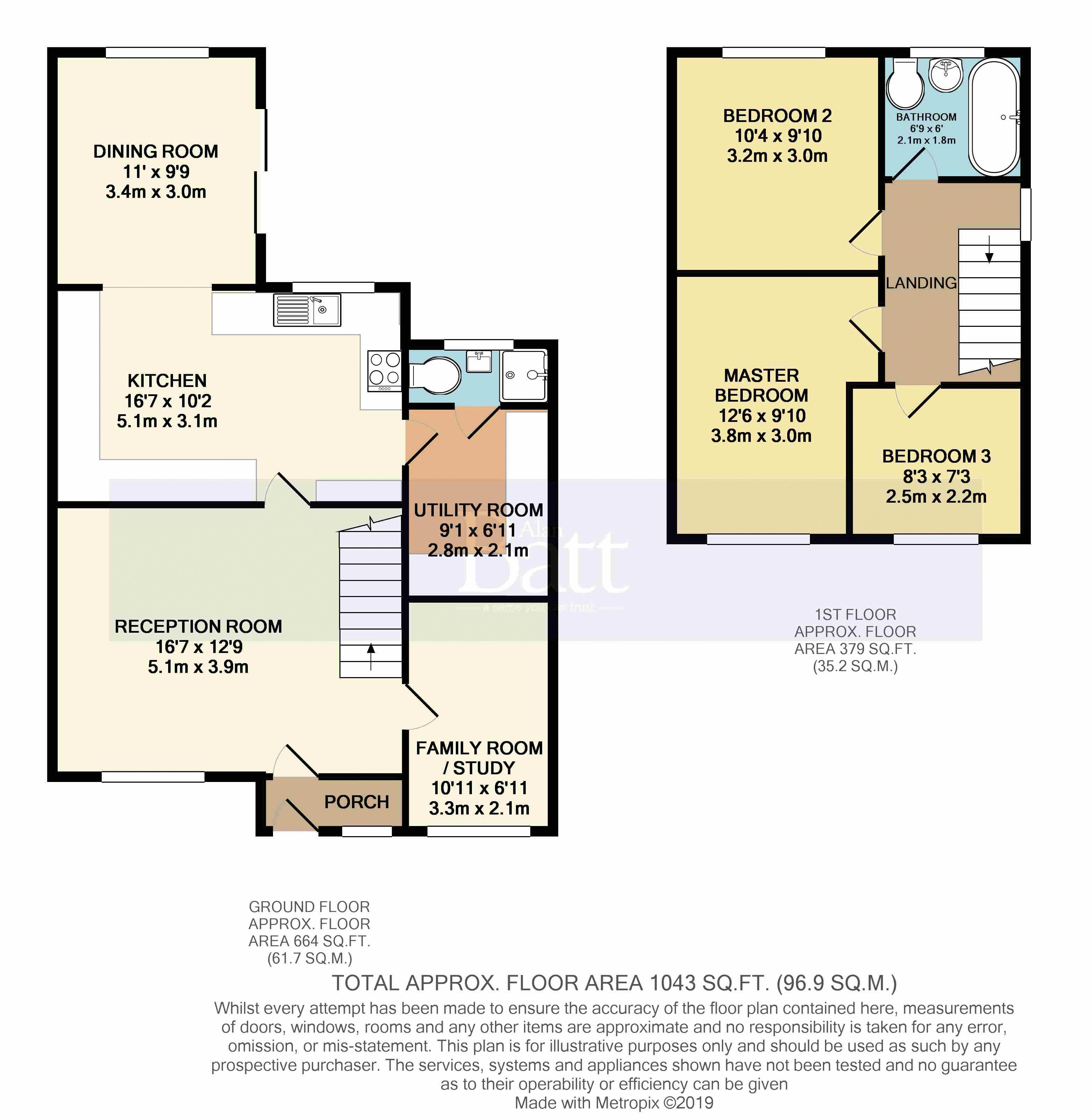 3 Bedrooms Semi-detached house for sale in Queensway, Shevington, Wigan WN6