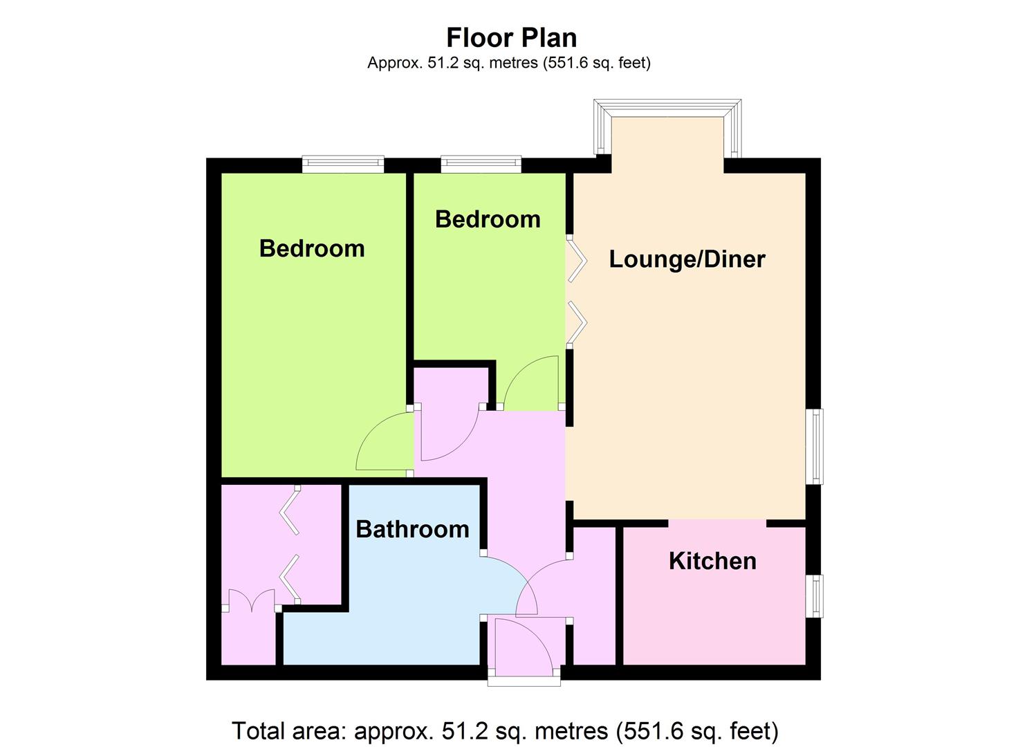 15 Oakland Court, Goring Street, Goring-By-Sea floorplan