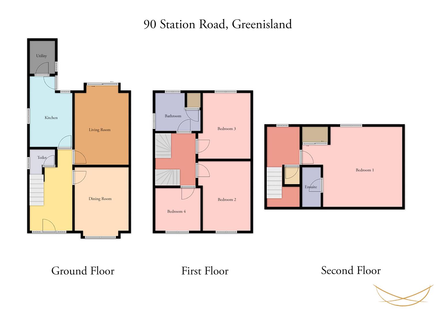 90, Station Road, Greenisland floorplan