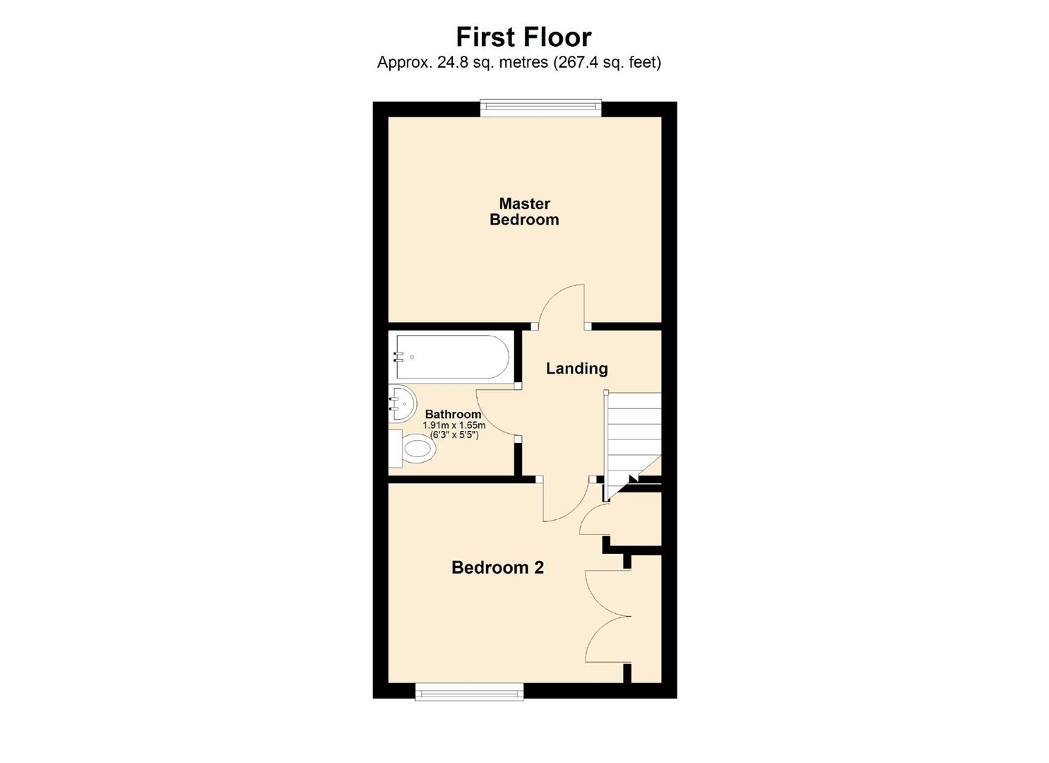 Ulverscroft, Monkston, Milton Keynes MK10, 2 bedroom terraced house to