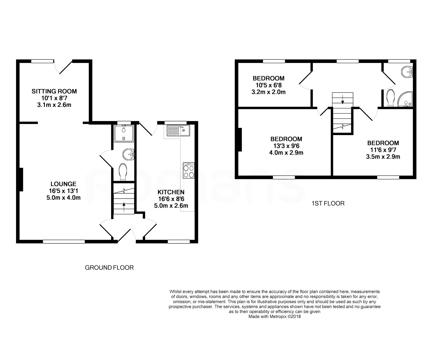 1, Myrtle Close, West Drayton floorplan