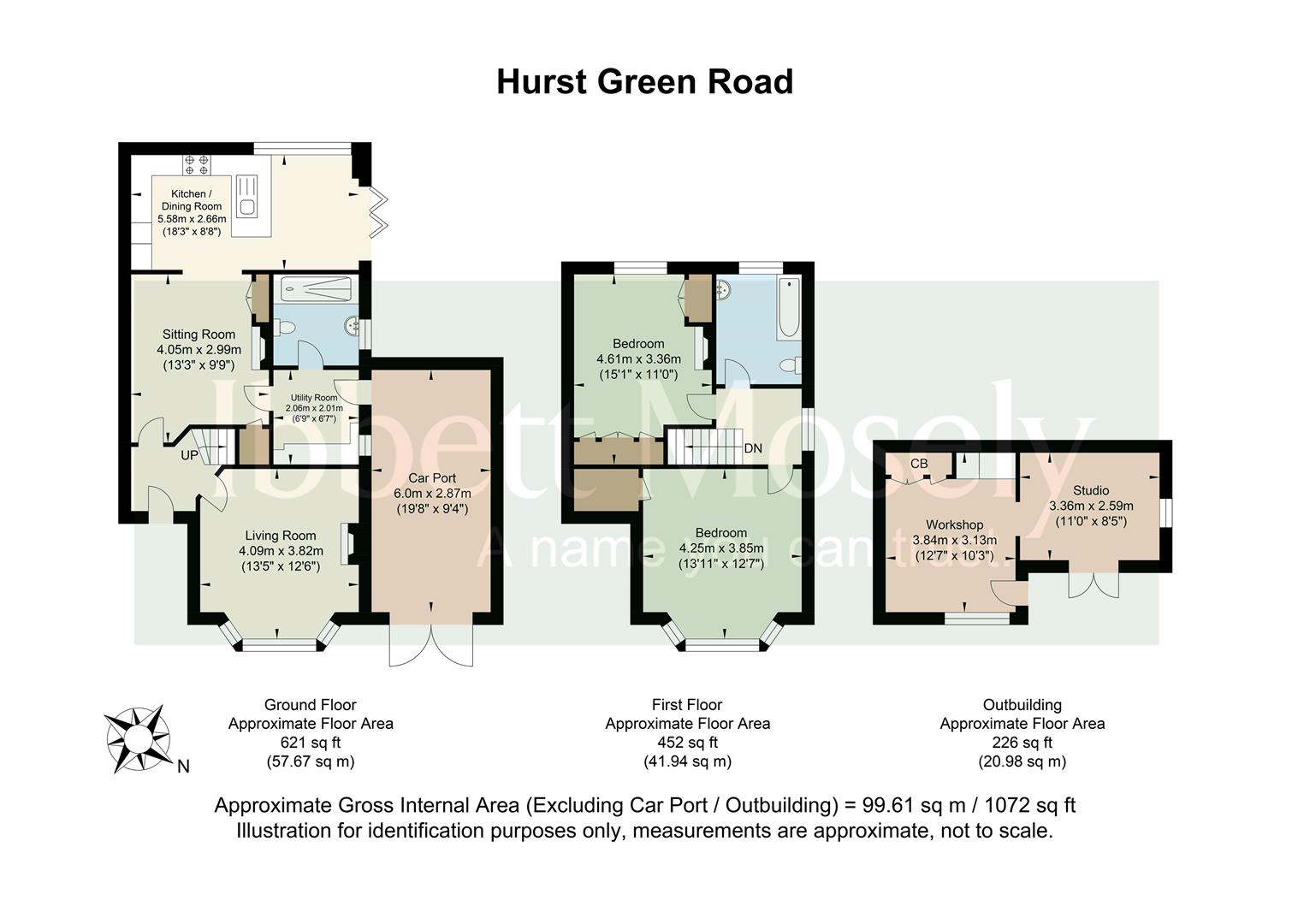 Hurst Green Road, Oxted floorplan