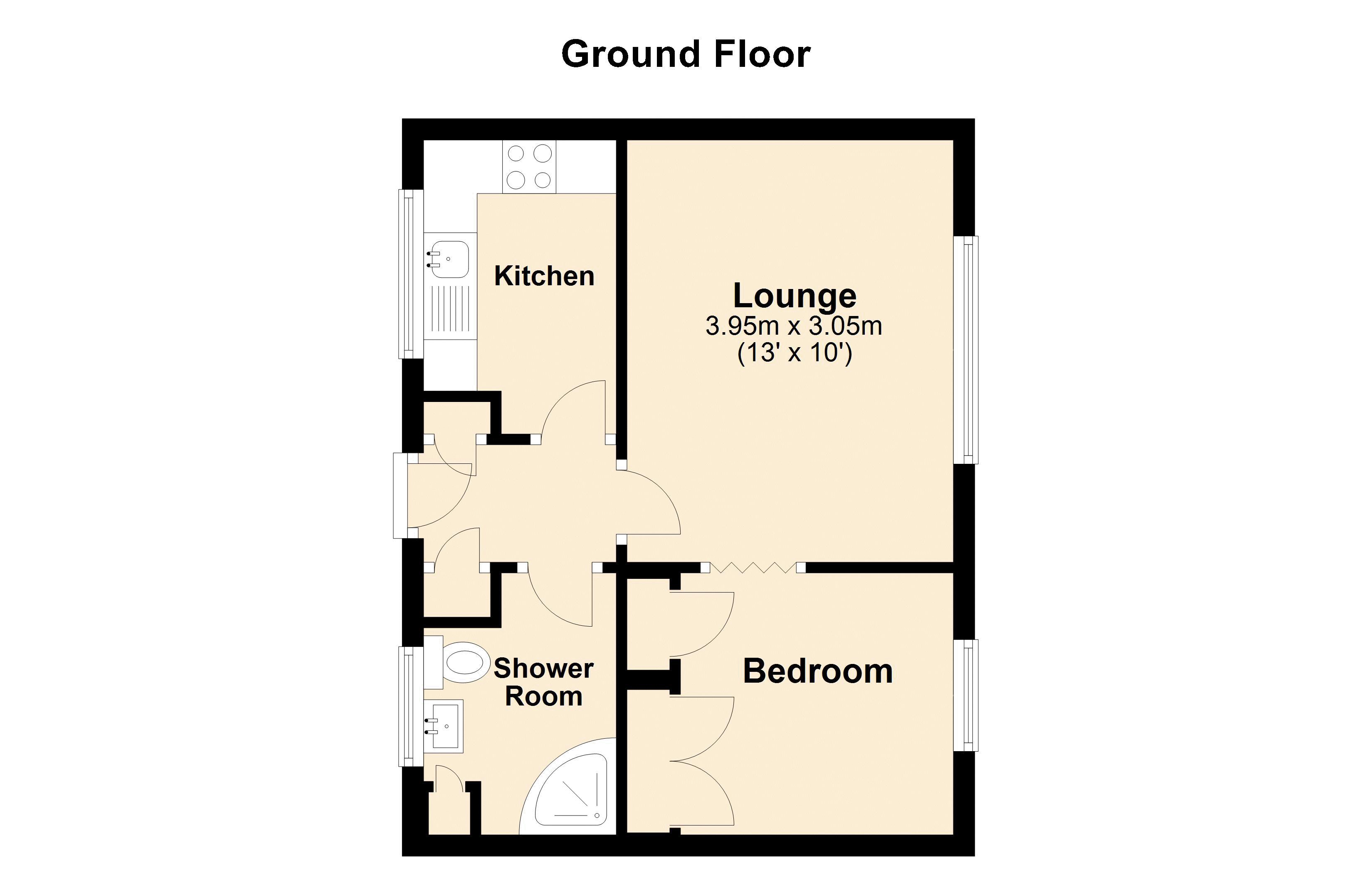Hanover Drive, Winlaton, BlaydonOnTyne NE21, 1 bedroom flat for sale
