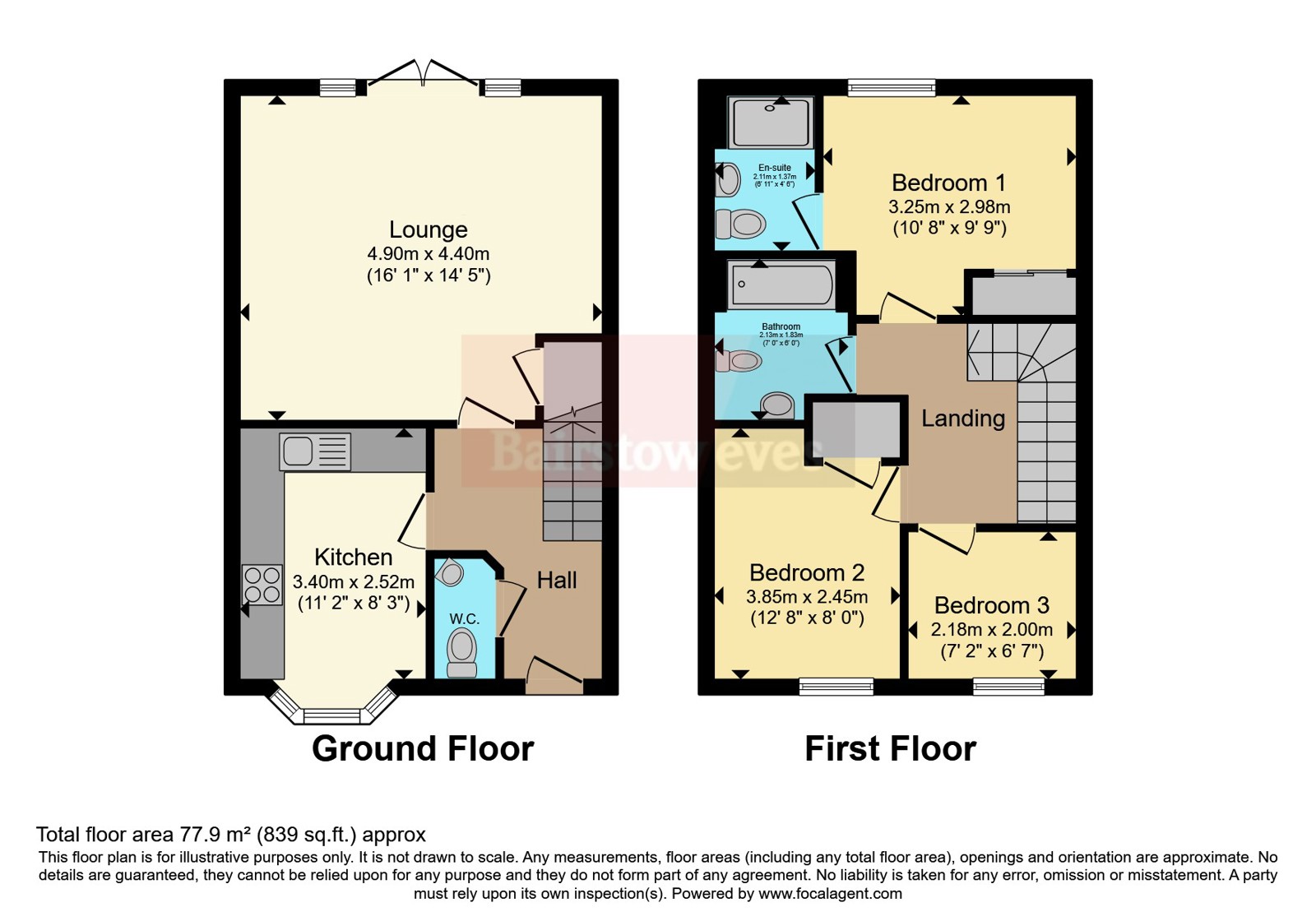 9, Elm Reach, Essex floorplan