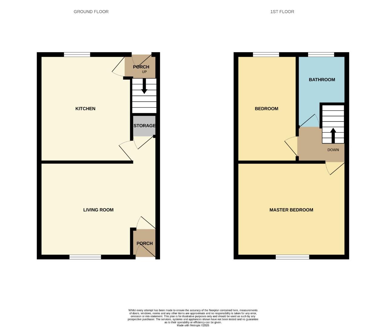 8, Edward Street, Bishop Auckland floorplan