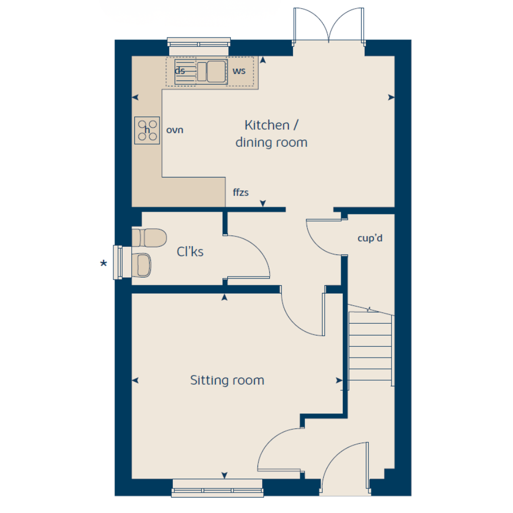 308, Vixen Tor Road, Tavistock floorplan