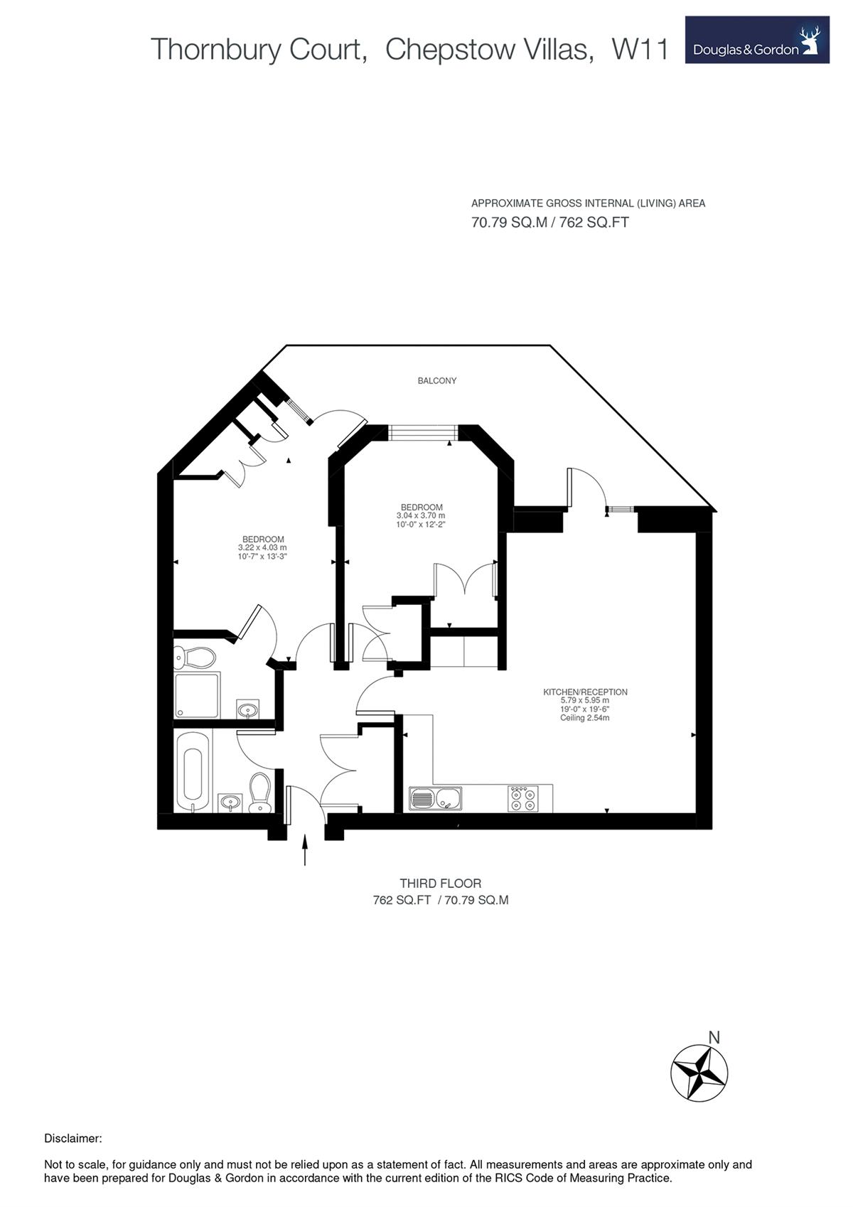 2 Bedrooms Flat to rent in Thornbury Court, Chepstow Villas W11