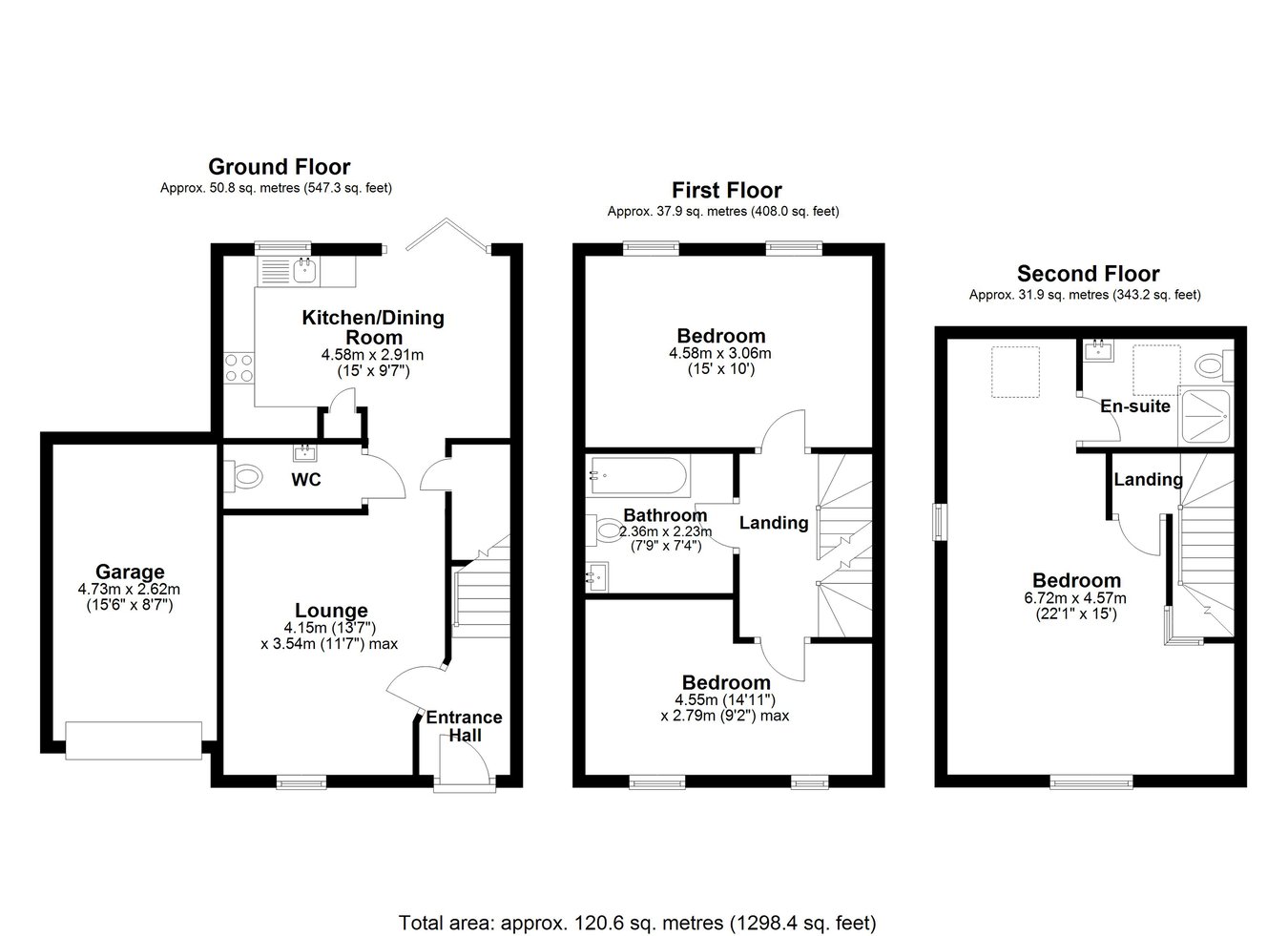 61, Wheatsheaf Square, Dover floorplan