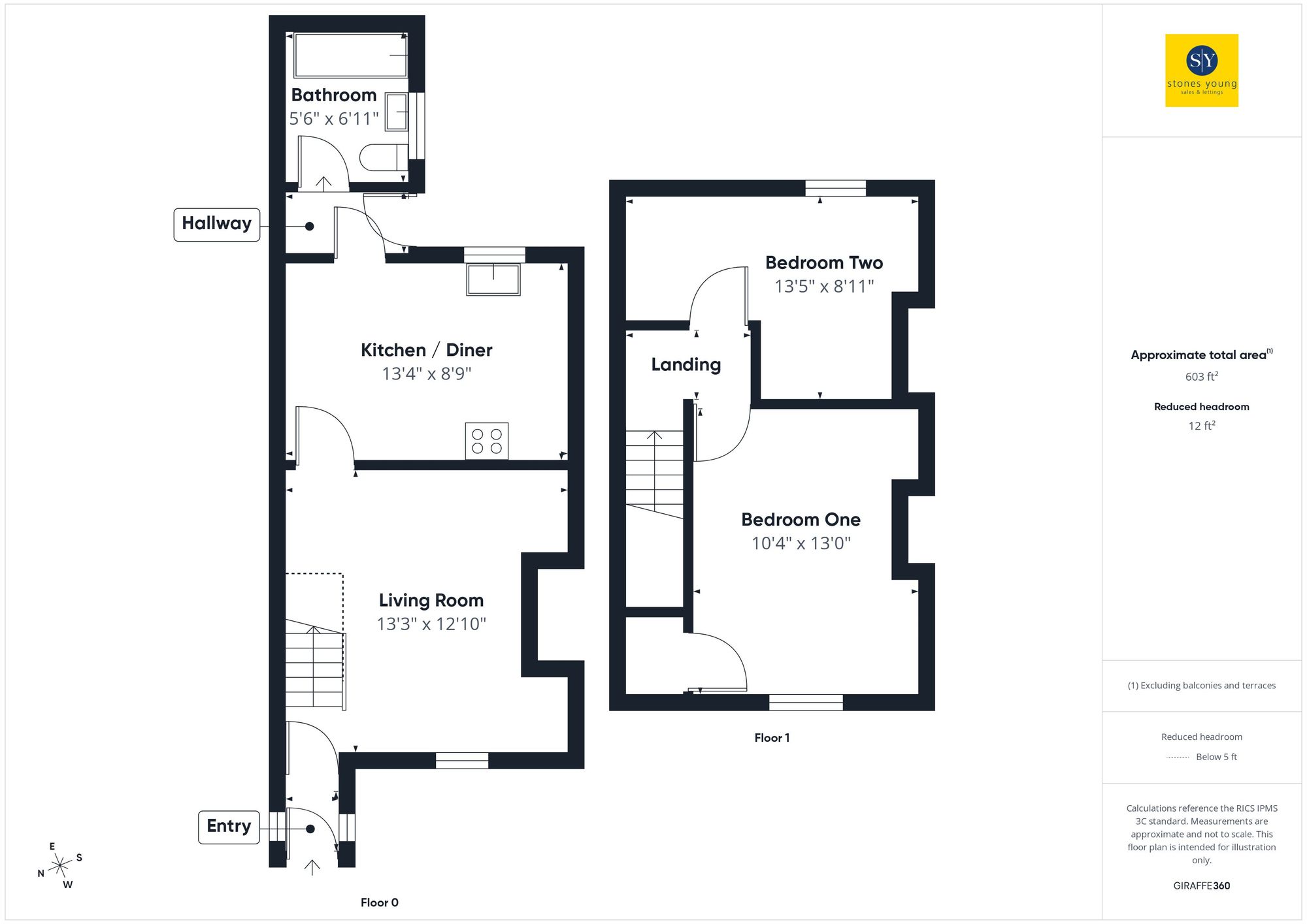 6 Victoria Terrace, Blackburn floorplan