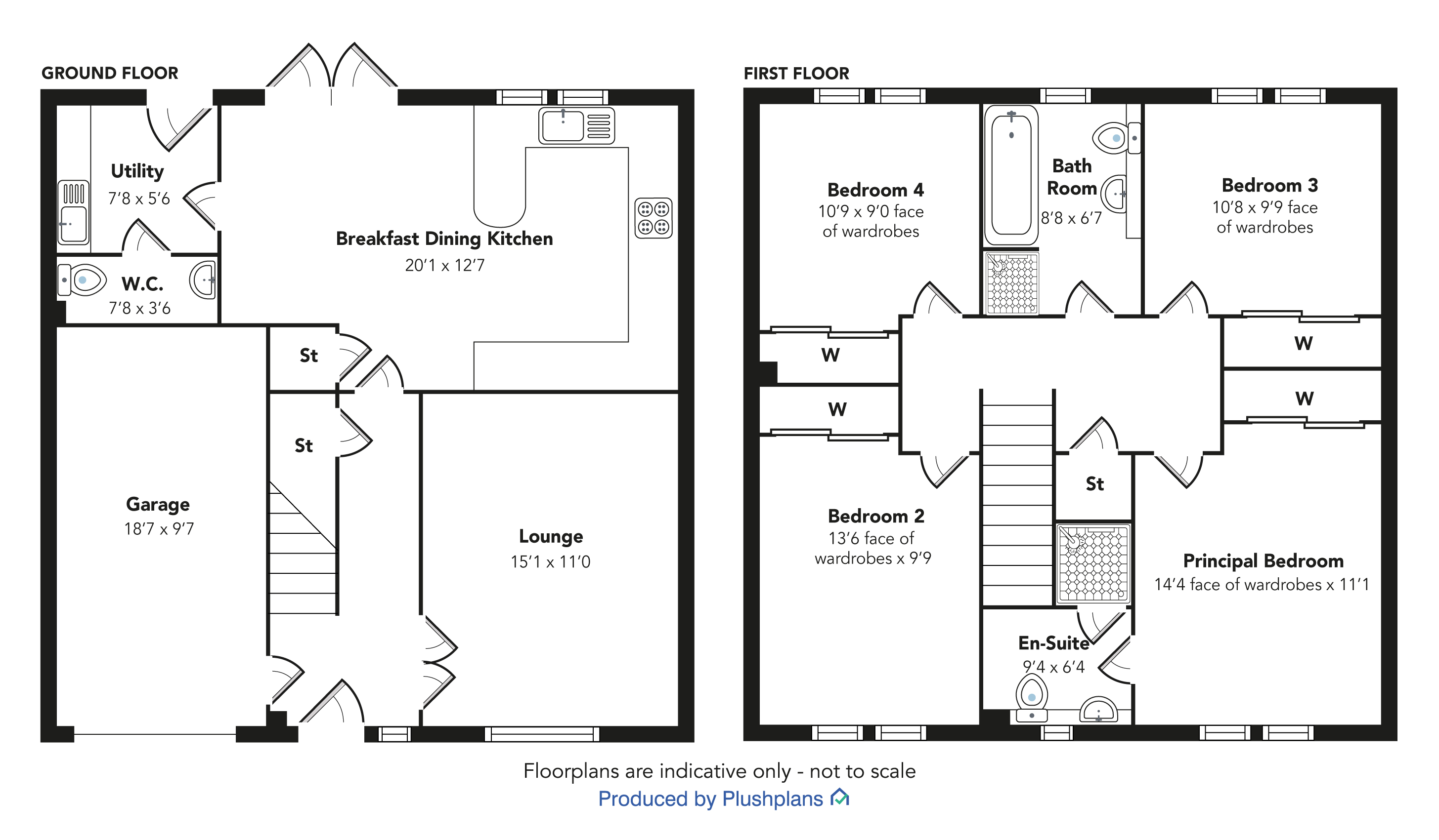 10, Stationhouse Drive, Johnstone floorplan
