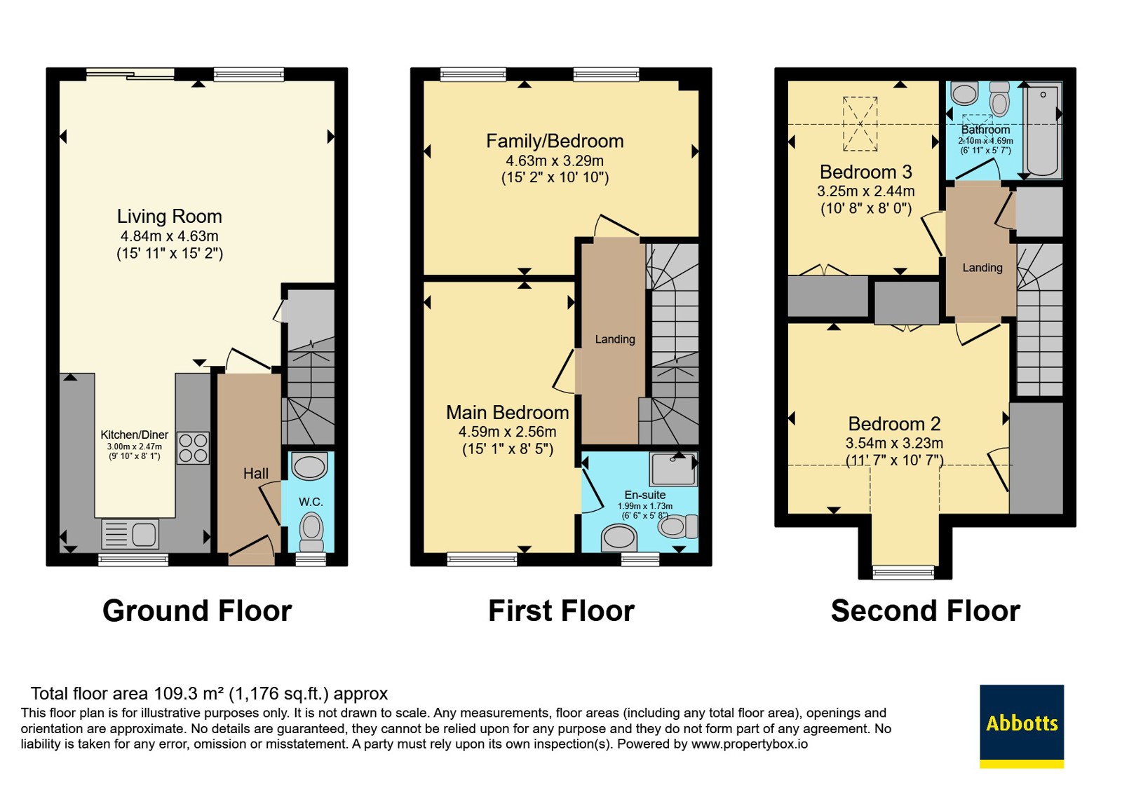 84, Bellairs, Ely floorplan