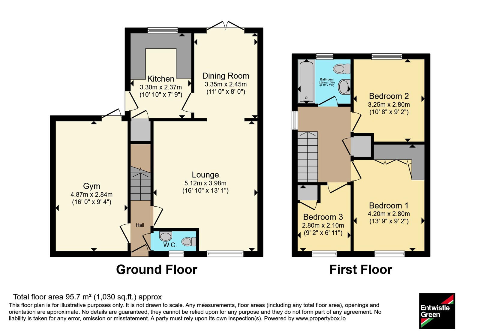Ashworth Lane, Greater Manchester floorplan