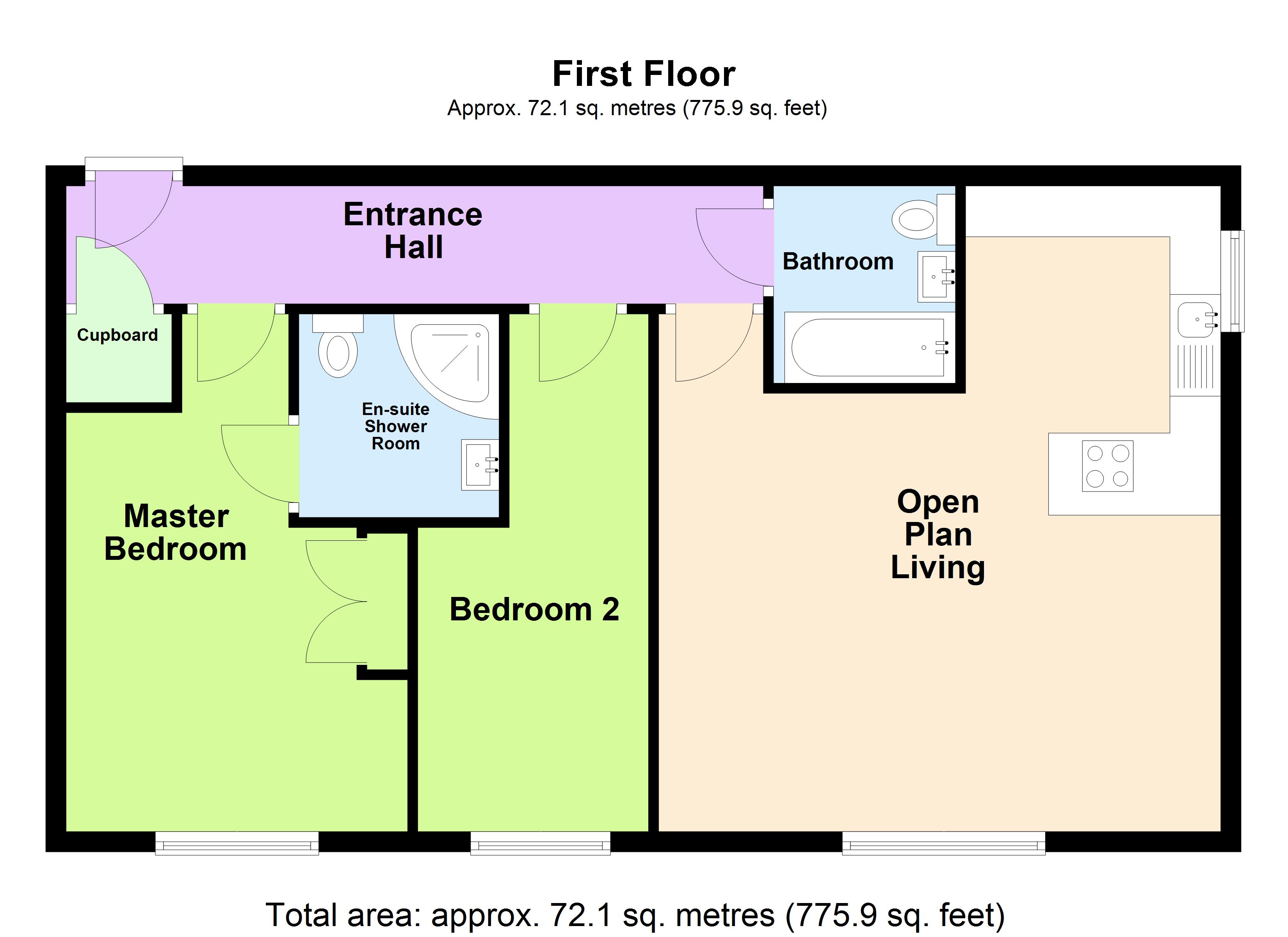 7, Fairview, Rotherham floorplan