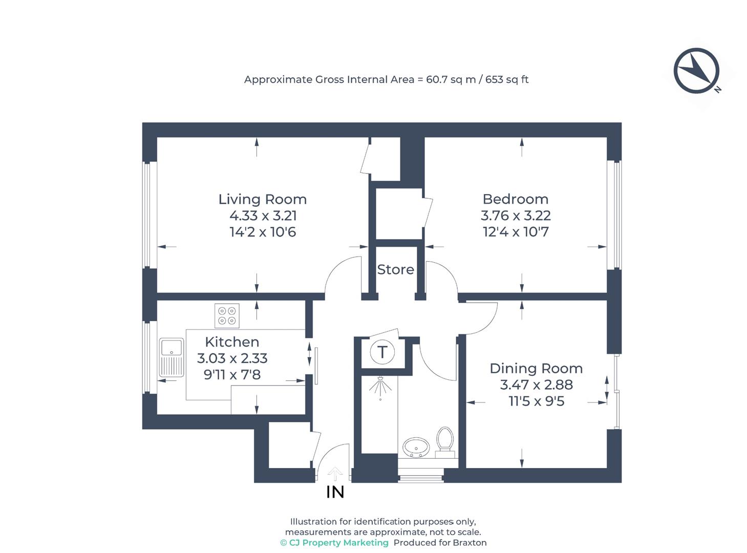 7, Thatchers Drive, Maidenhead floorplan