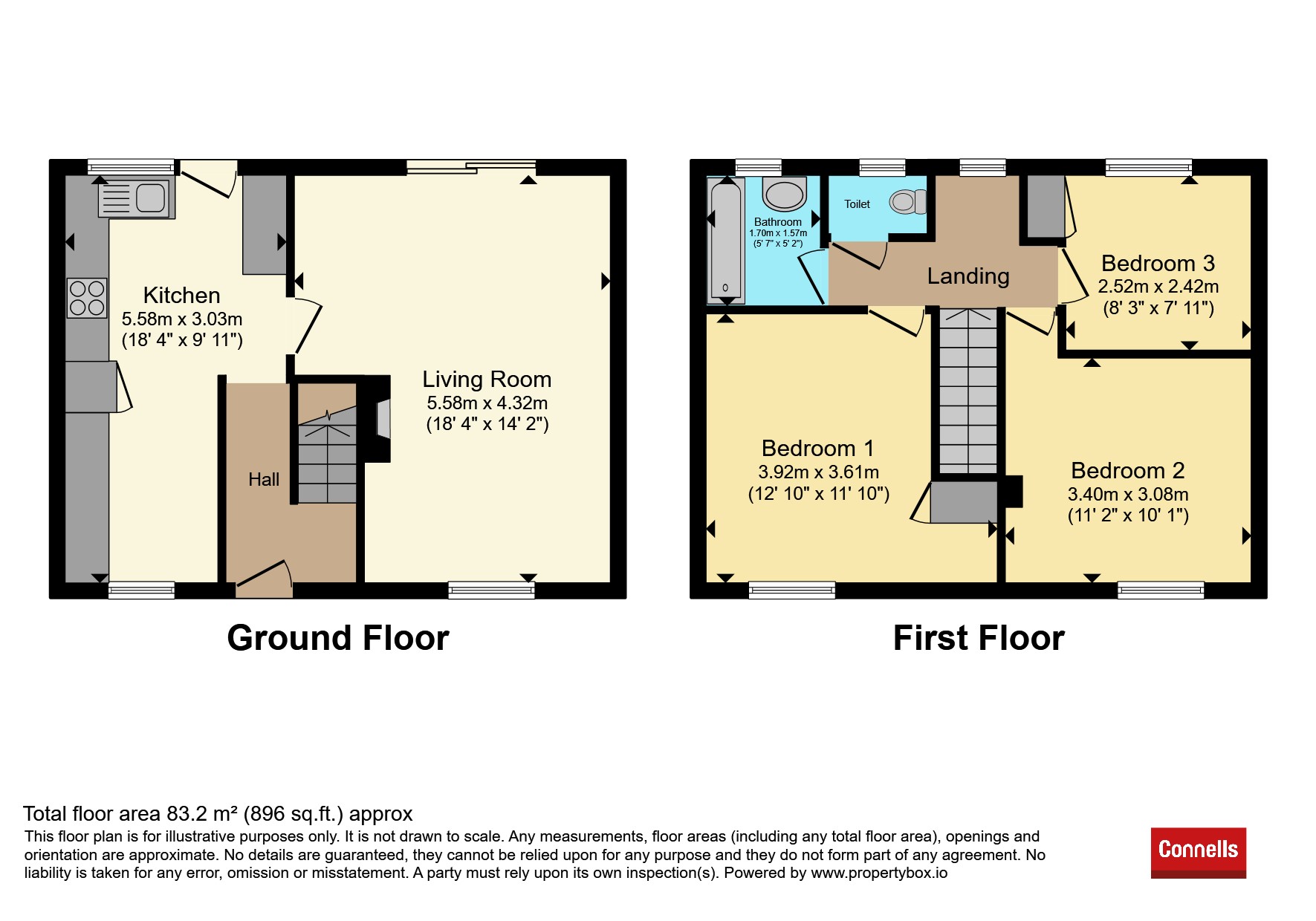 56, Abbey View Road, Swindon floorplan