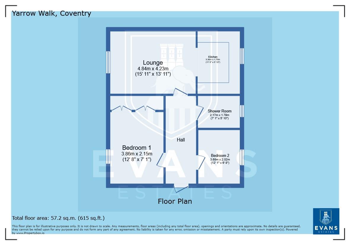 Yarrow Walk, Coventry floorplan