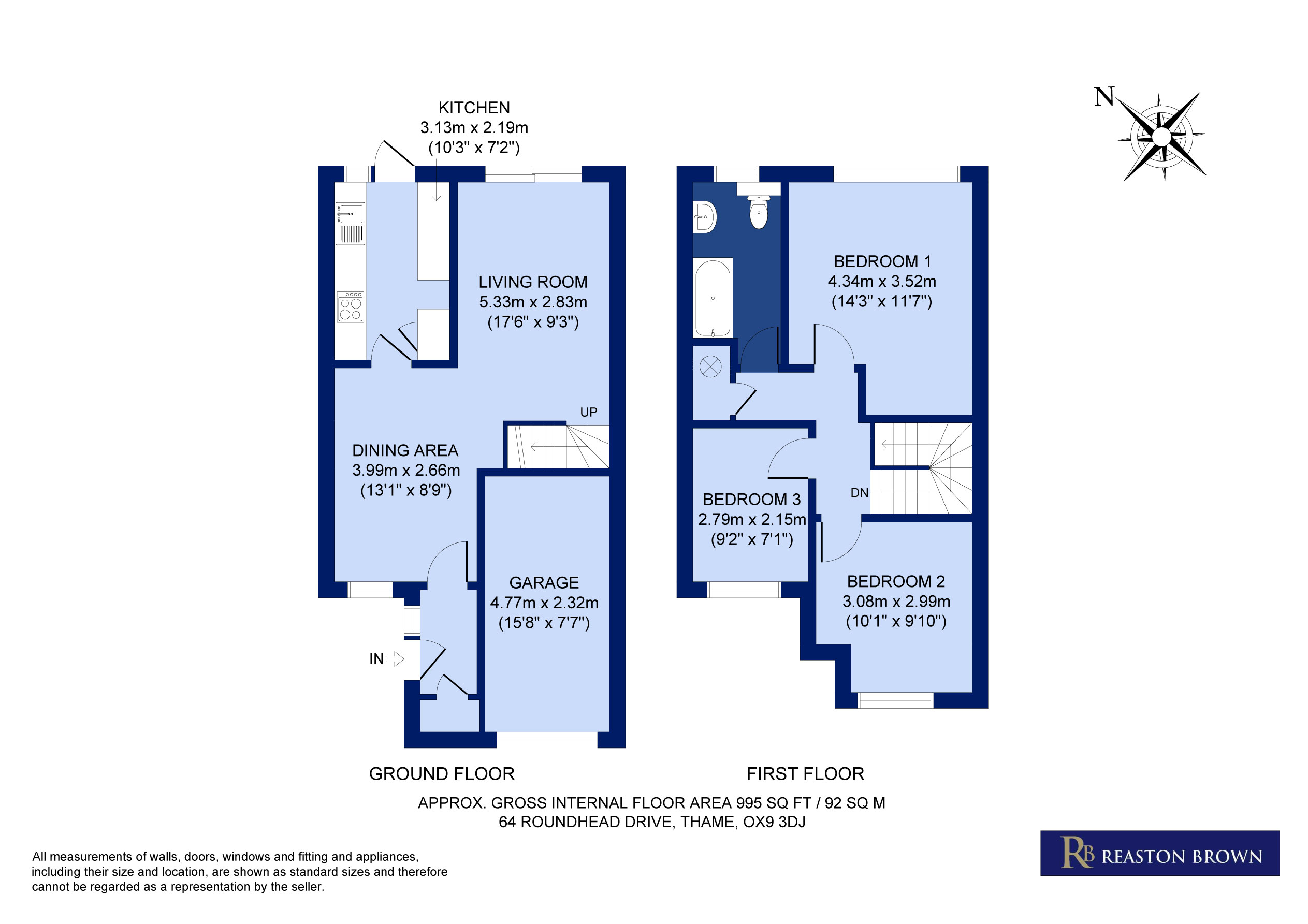 Roundhead Drive, Thame floorplan