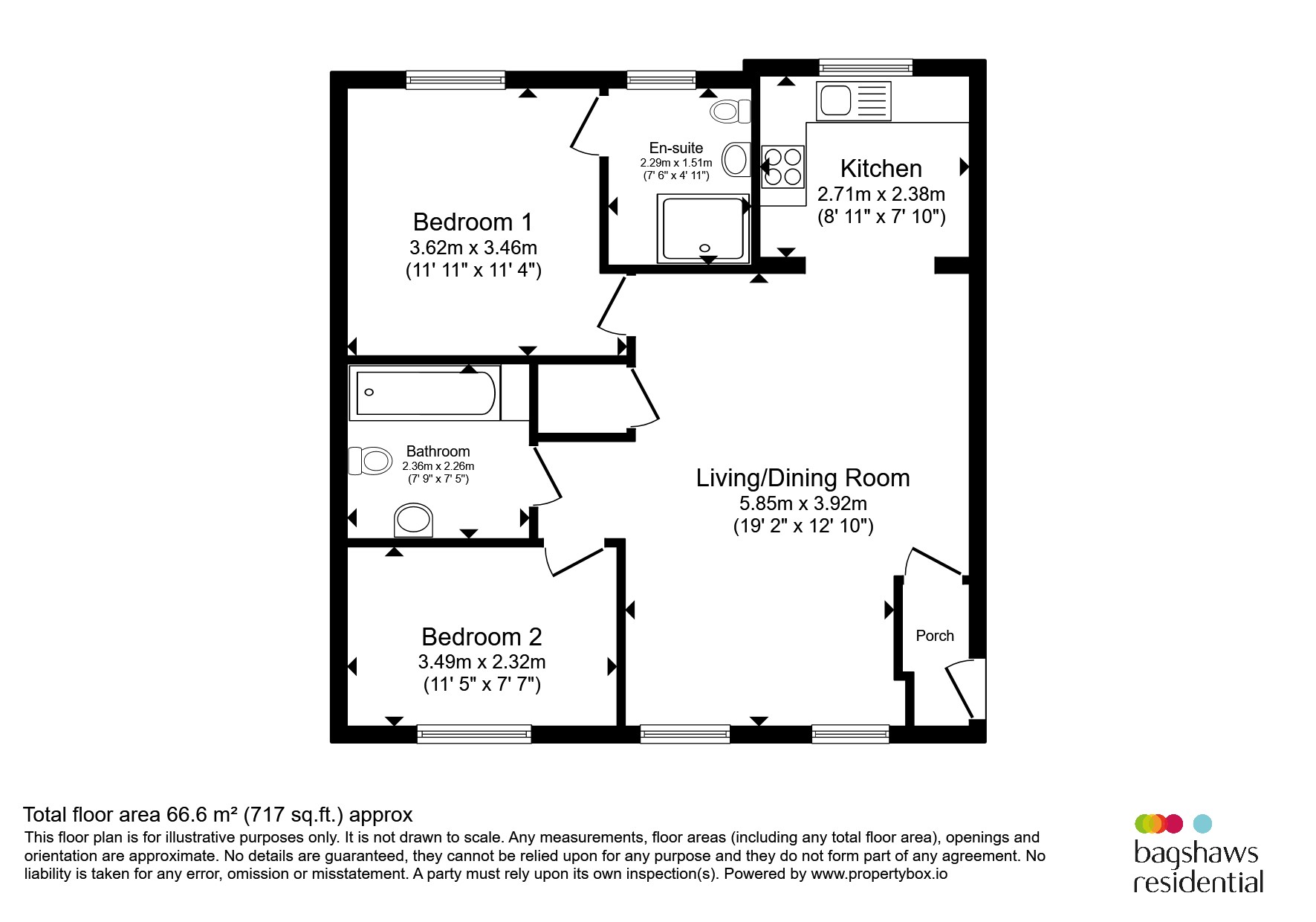 Shaftesbury Crescent, Derby floorplan