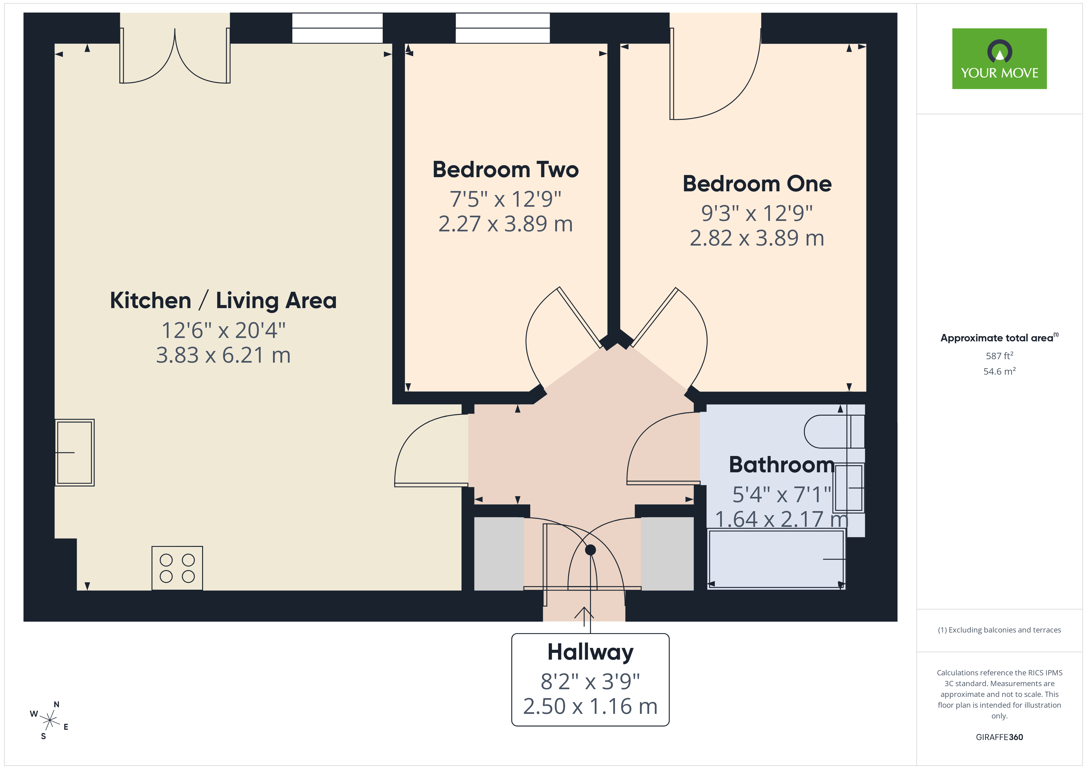 20 Eldon Court,, Slaney Road, Romford floorplan