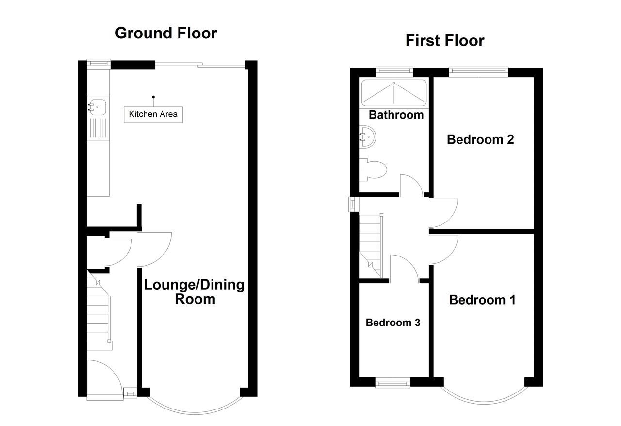 93, Saxon Avenue, Feltham floorplan