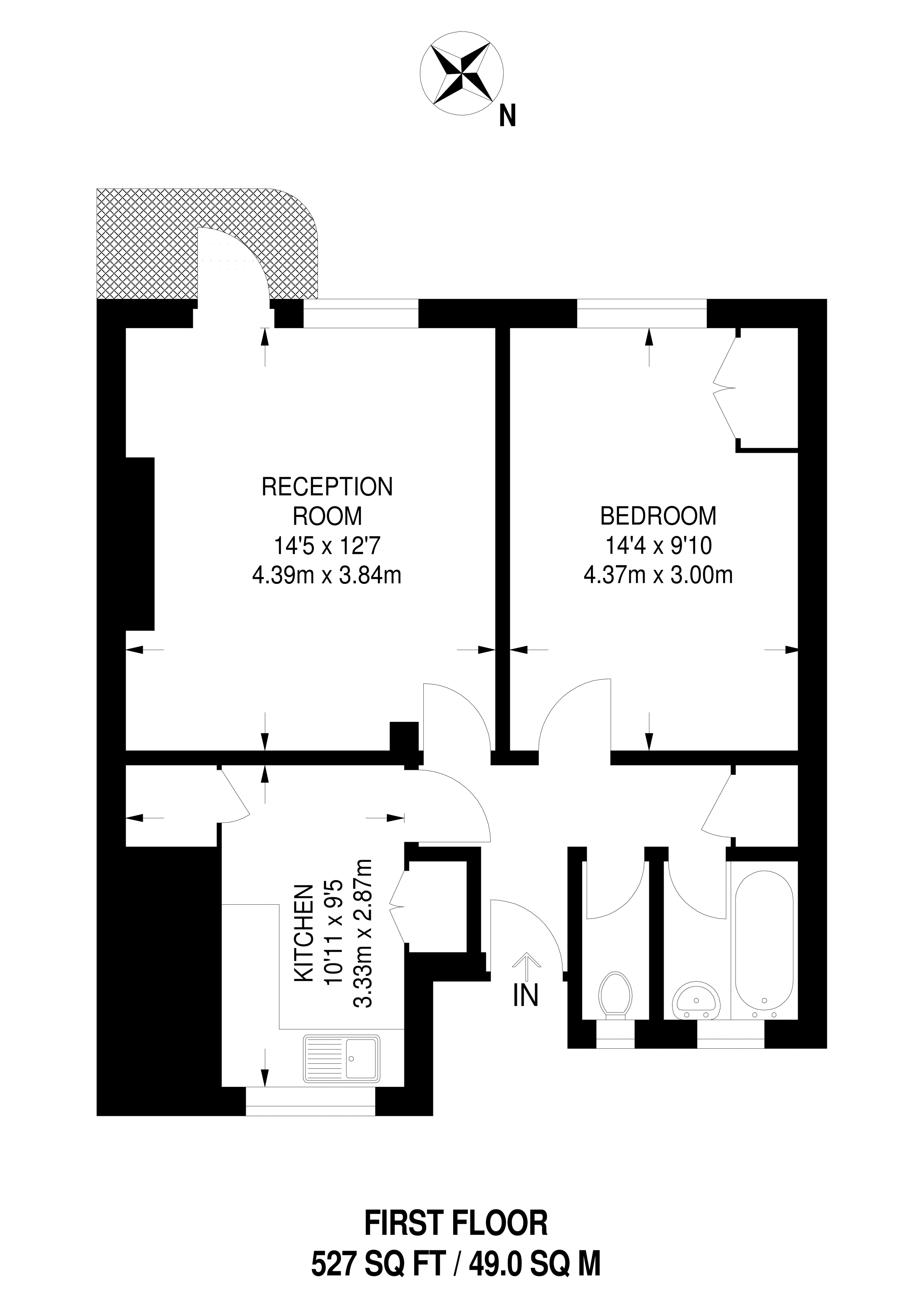 1 Bedrooms Flat for sale in Wimbourne Street, Islington N1