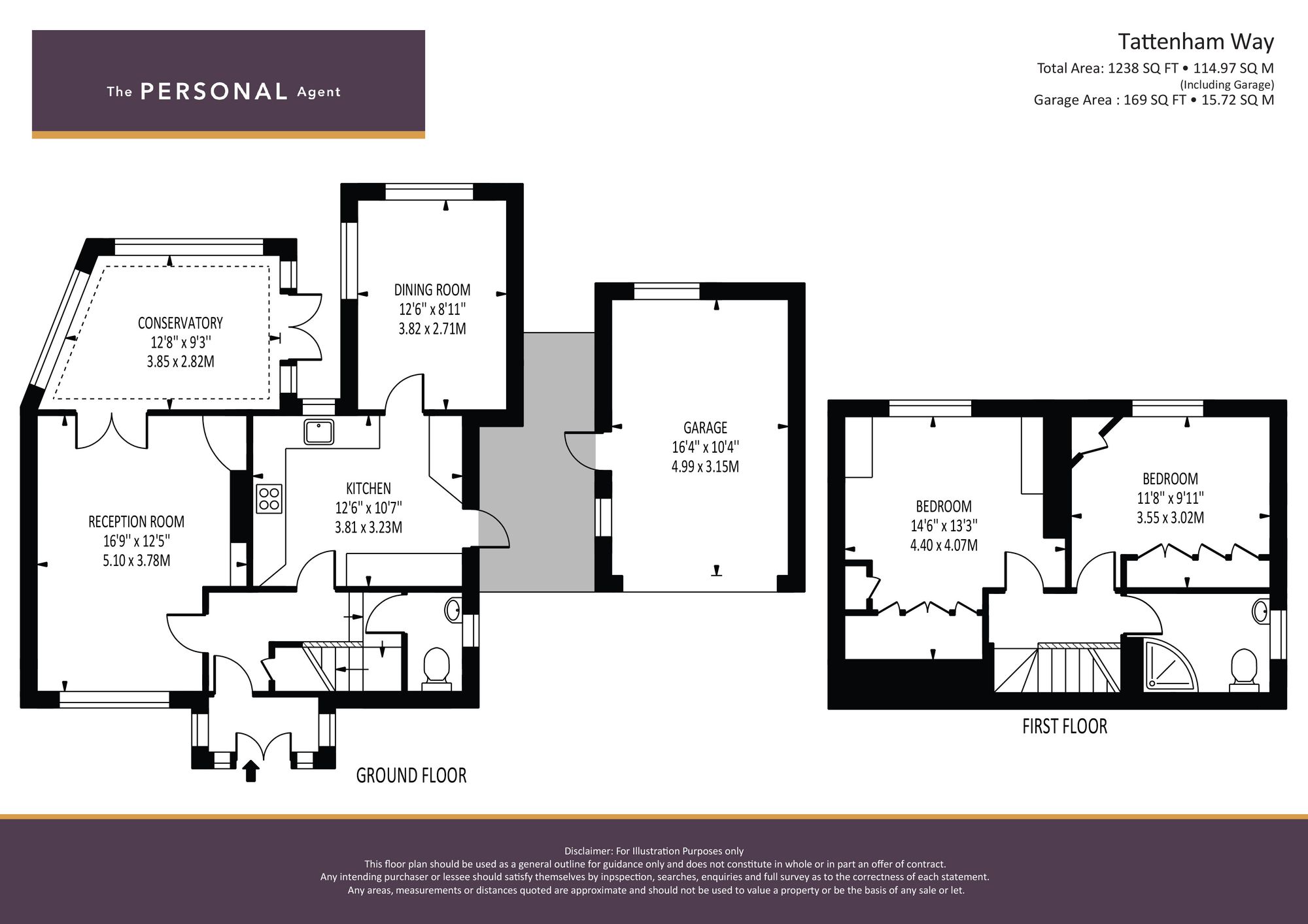 35 Tattenham Way, Tadworth floorplan
