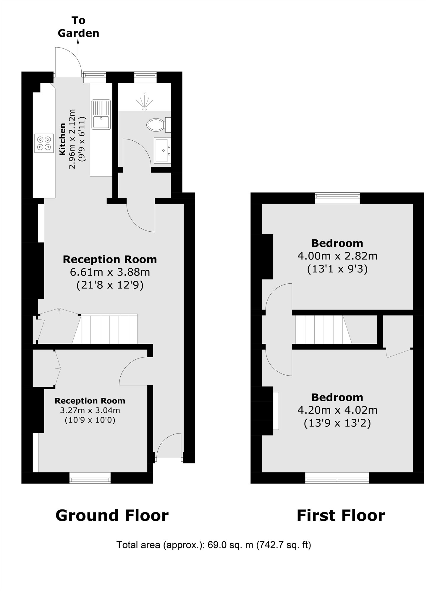58, Cranmer Avenue, London floorplan