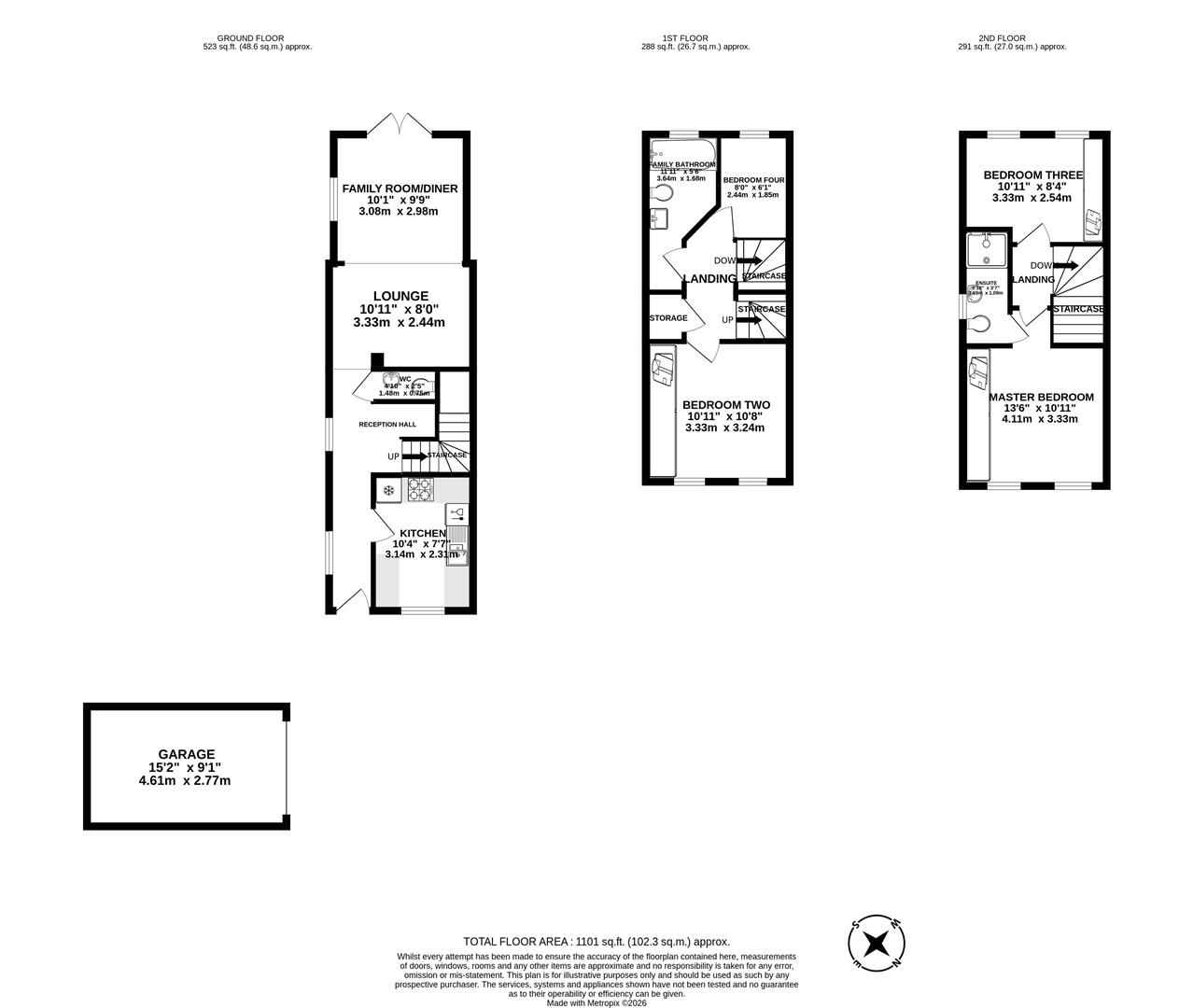 66, Holland House Road, Preston floorplan