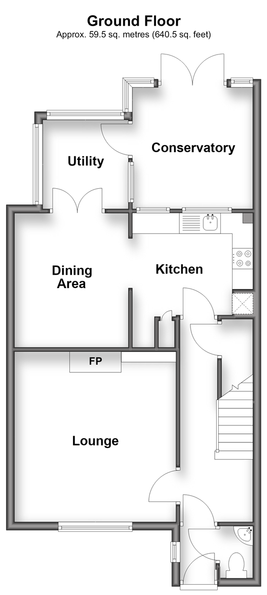 Osborne Road Willesborough, Ashford floorplan